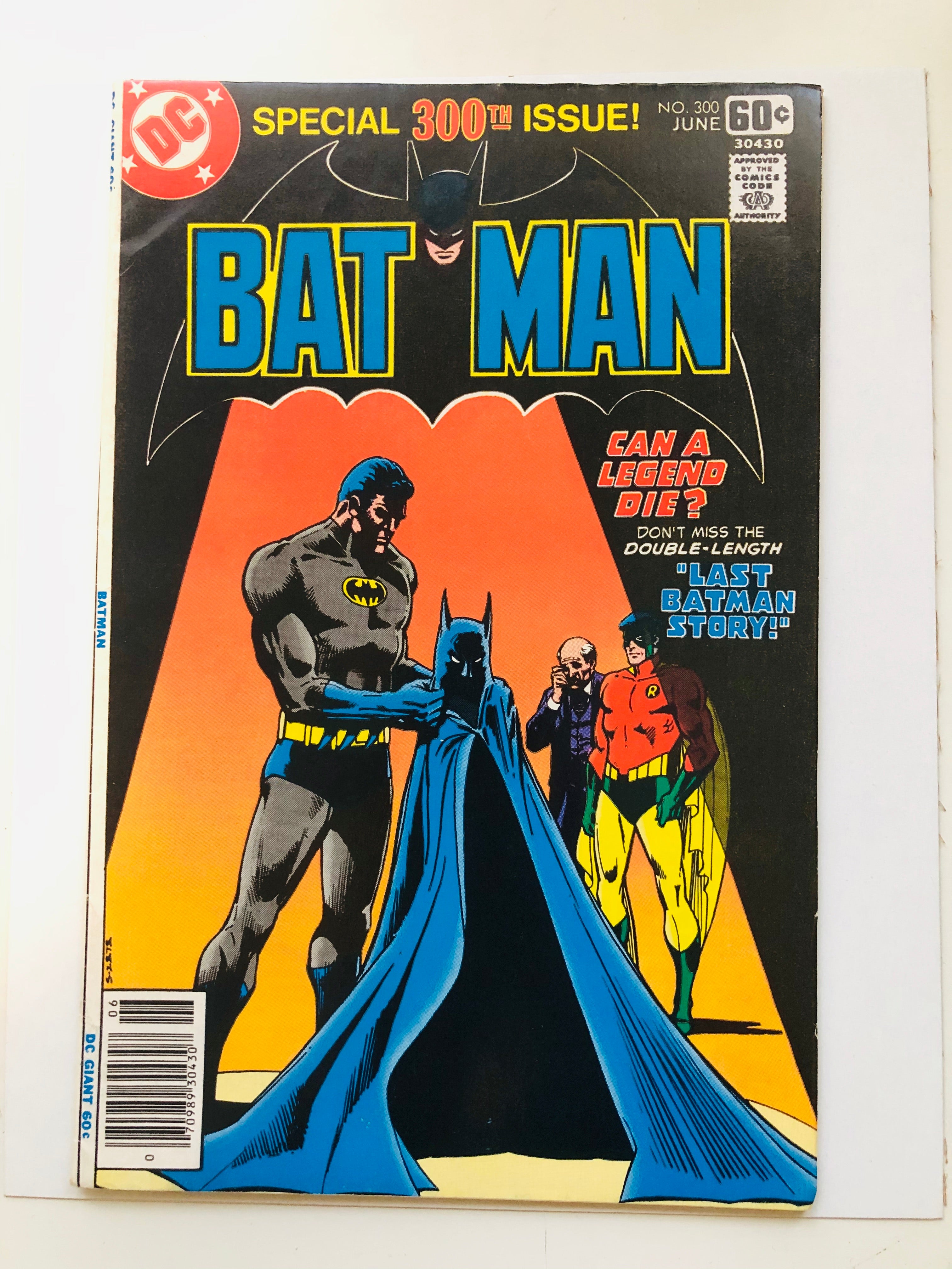 Batman #300 high grade comic book