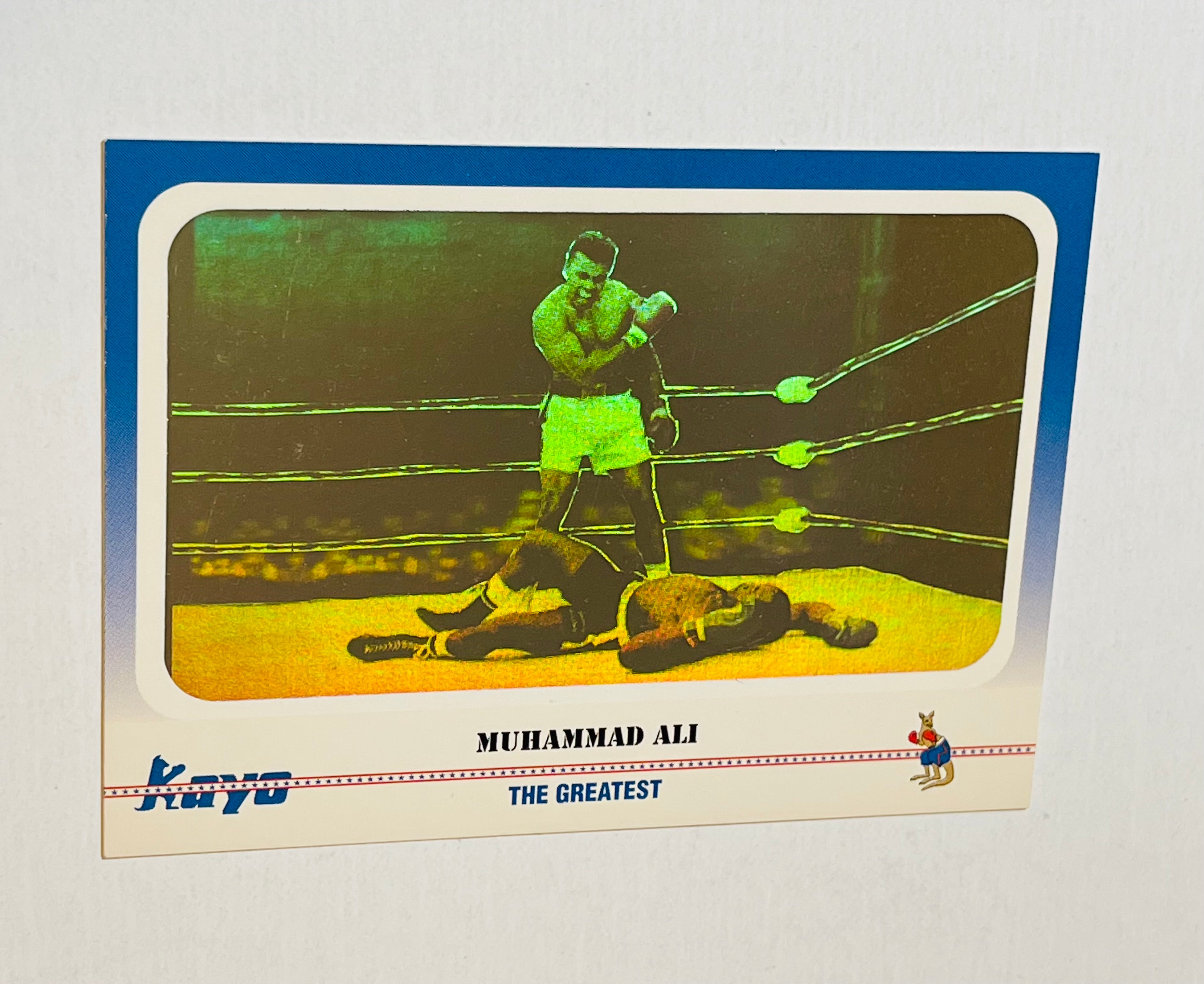 Muhammad Ali rare Boxing hologram insert card 1990s – Fastball Collectibles