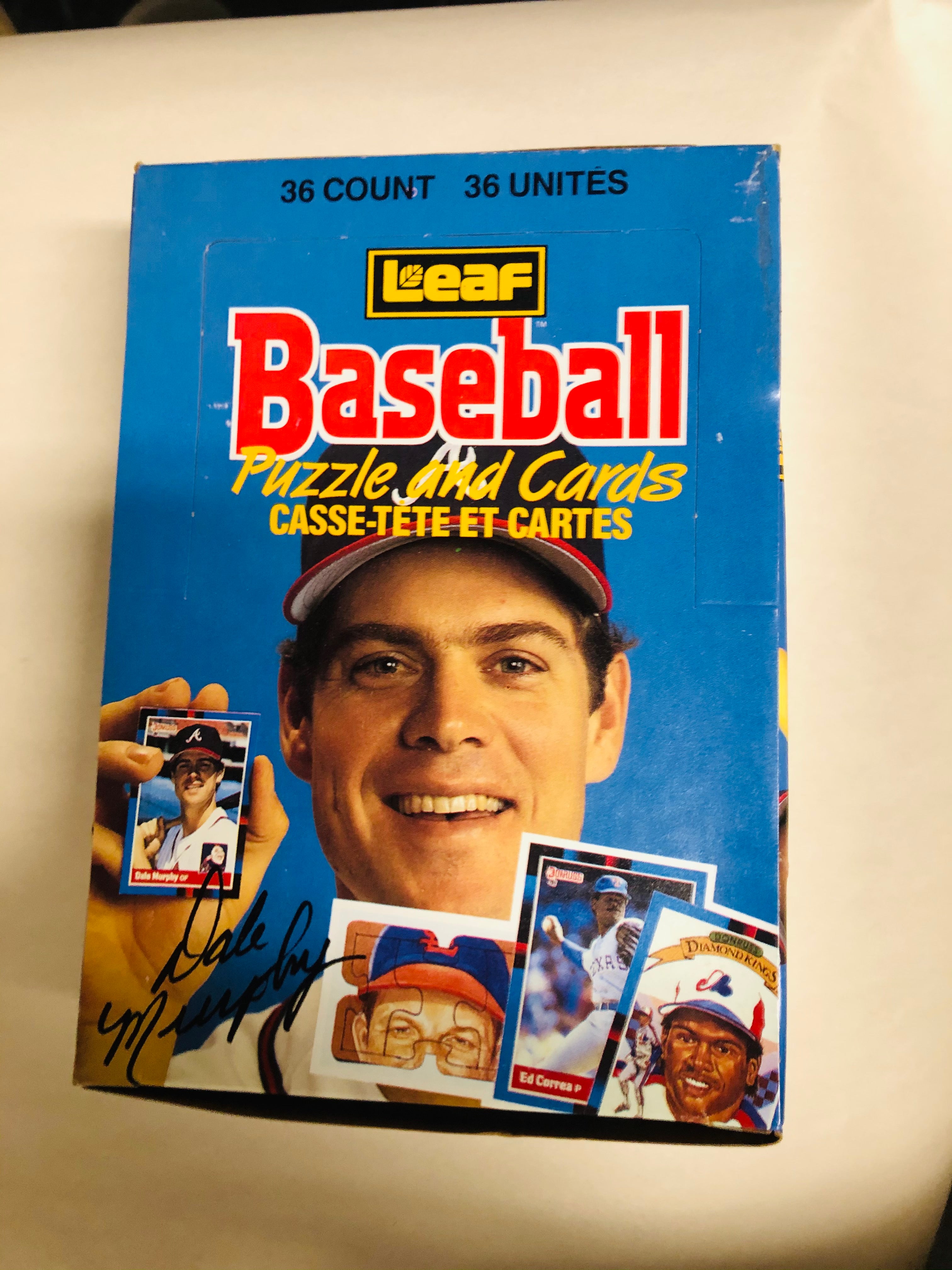 1988 Donruss baseball cards 36 pack box