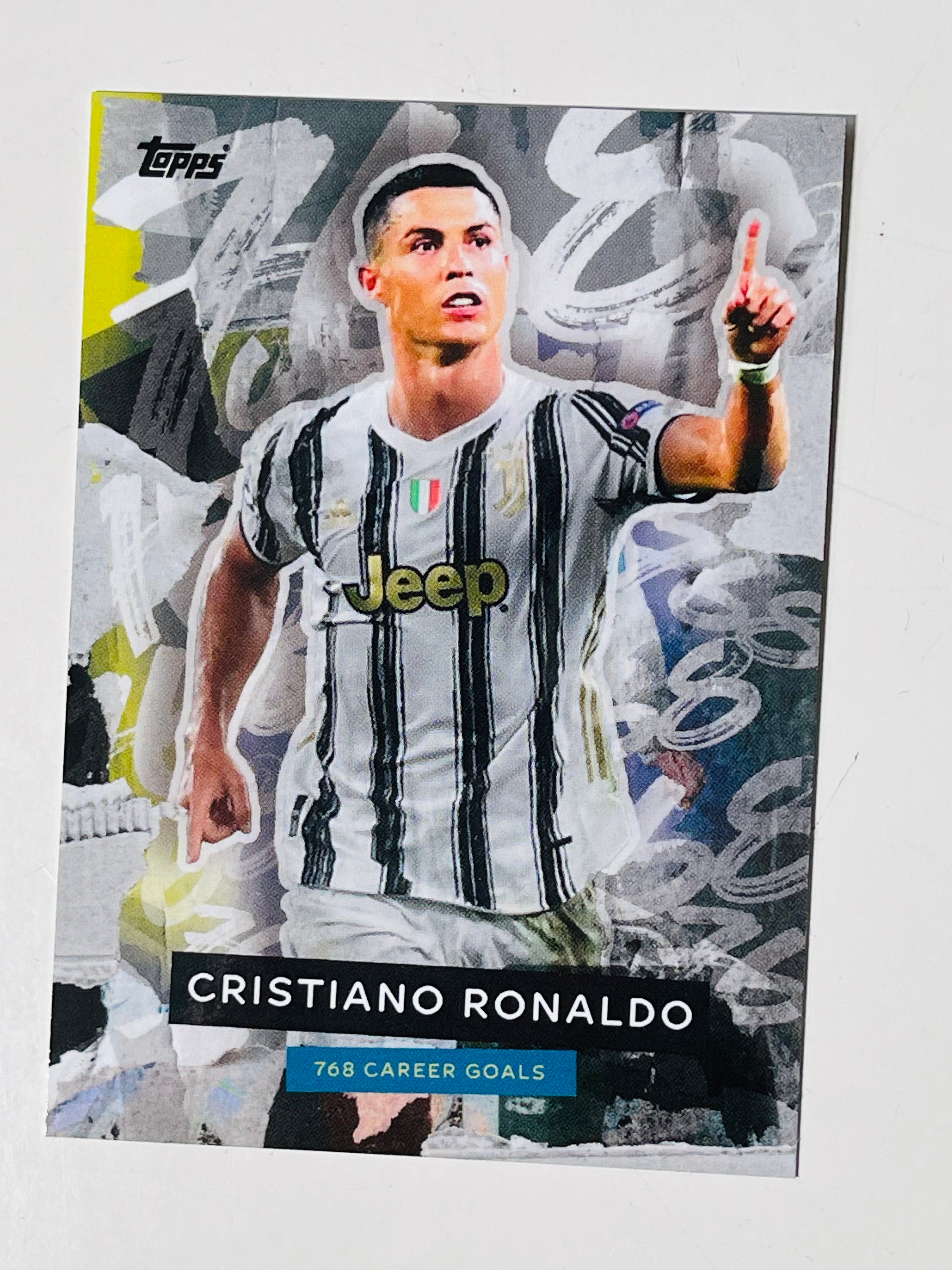 Cristiano Ronaldo Topps limited issued Soccer card 2021