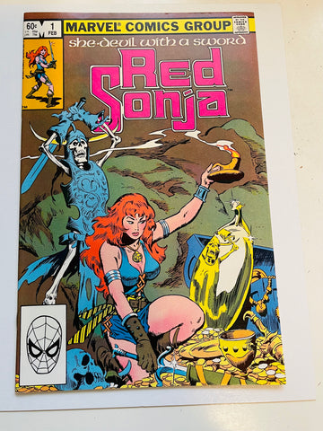 Red Sonja #1 high grade Marvel comic 1983