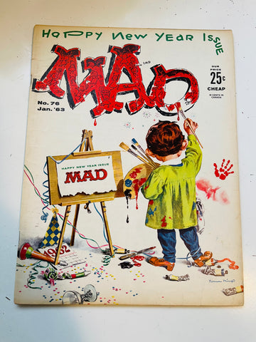 Mad Magazine #76 from 1963