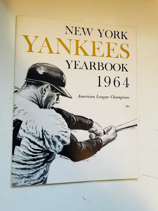 New York Yankees baseball yearbook 1964