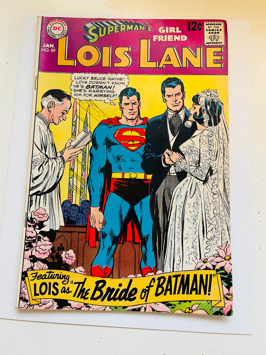 Superman’s Girlfriend Lois Lane Vf #89 comic