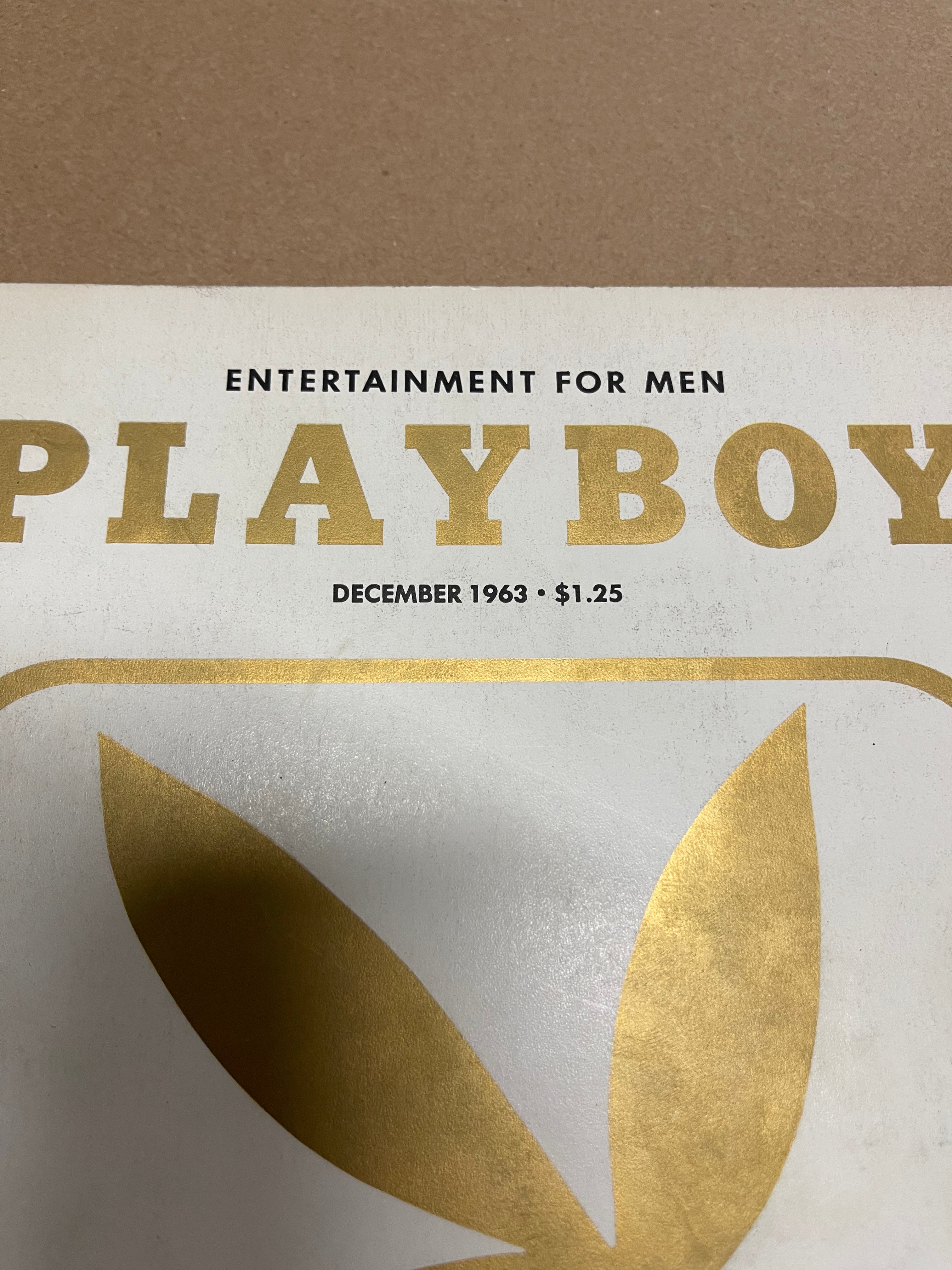 Playboy magazine 10th Holiday issue 1963