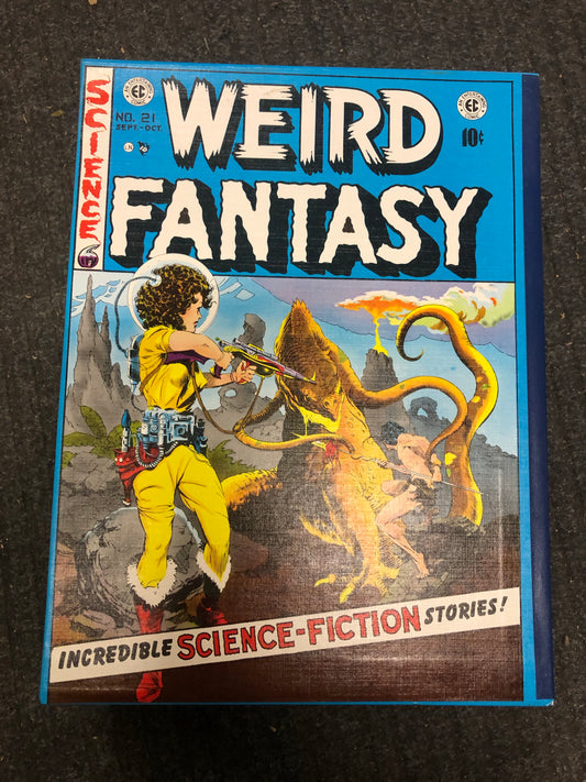 Weird Fantasy EC comics hard cover large 4 volumes set 1980