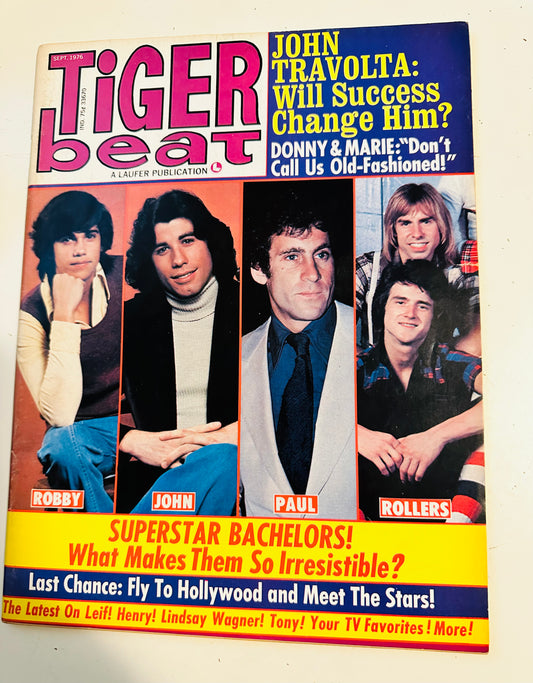 Tiger Beat vintage movie stars magazine 1976