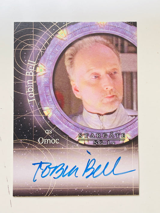 Stargate SG-1 rare Tobin Bell autograph insert card