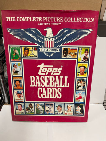 1951-1985 Topps baseball large coffee table size book