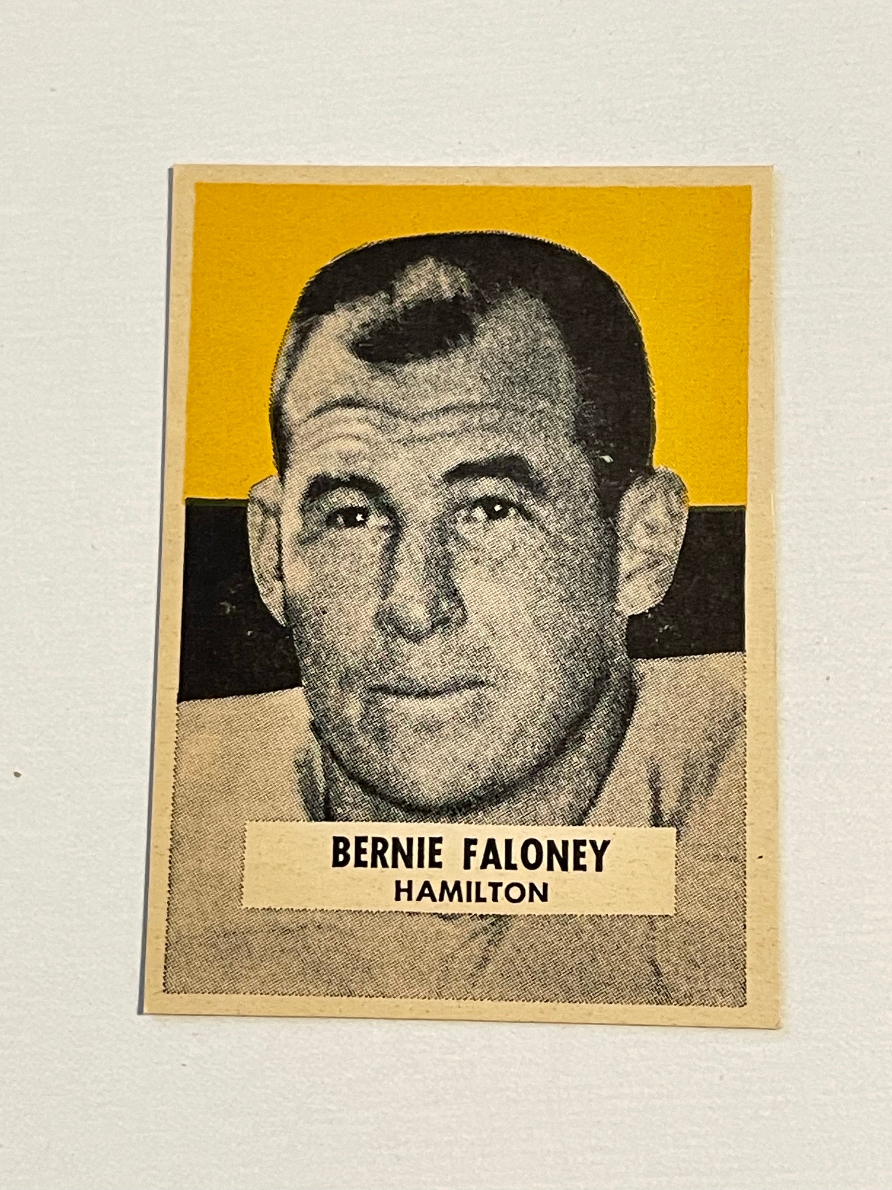 Bernie Faloney Hamilton Tiger-cats Wheaties rare CFL football card 1959