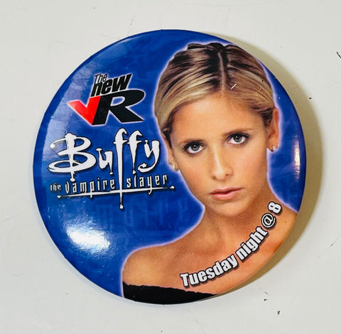 Buffy the Vampire Slayer rare Canadian promotional button 1990s