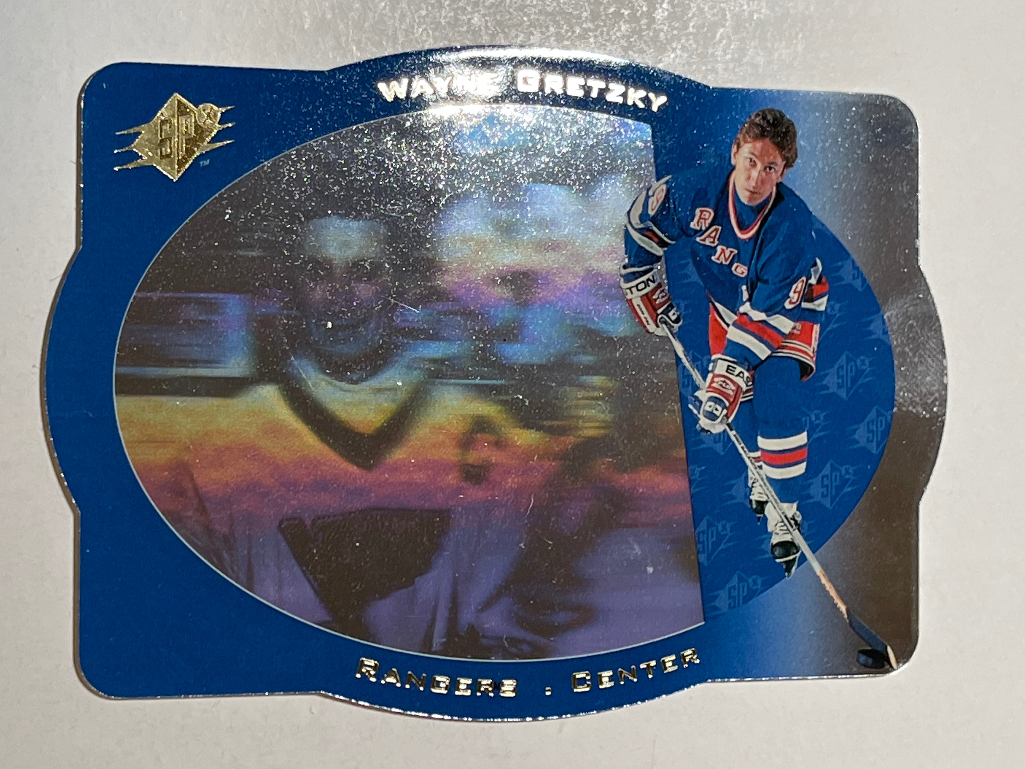 Wayne Gretzky Upper Deck SPX Sample limited issue hockey card