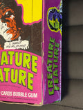 1980 Topps Creature Feature Universal Movie Monsters 36 sealed packs cards box