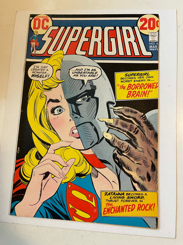 Supergirl #4 Vf comic book 1973