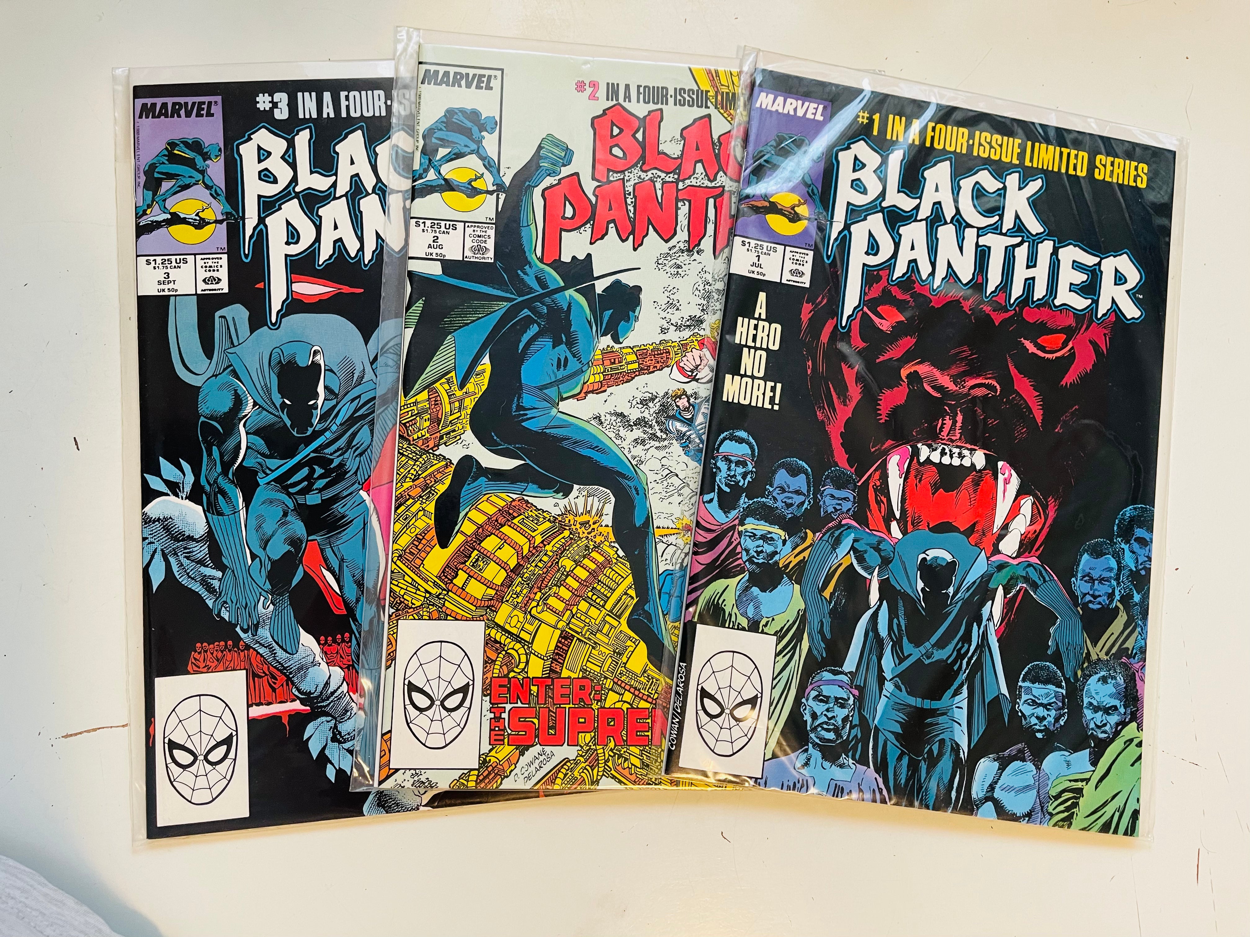 Black Panther limited series 1-3
