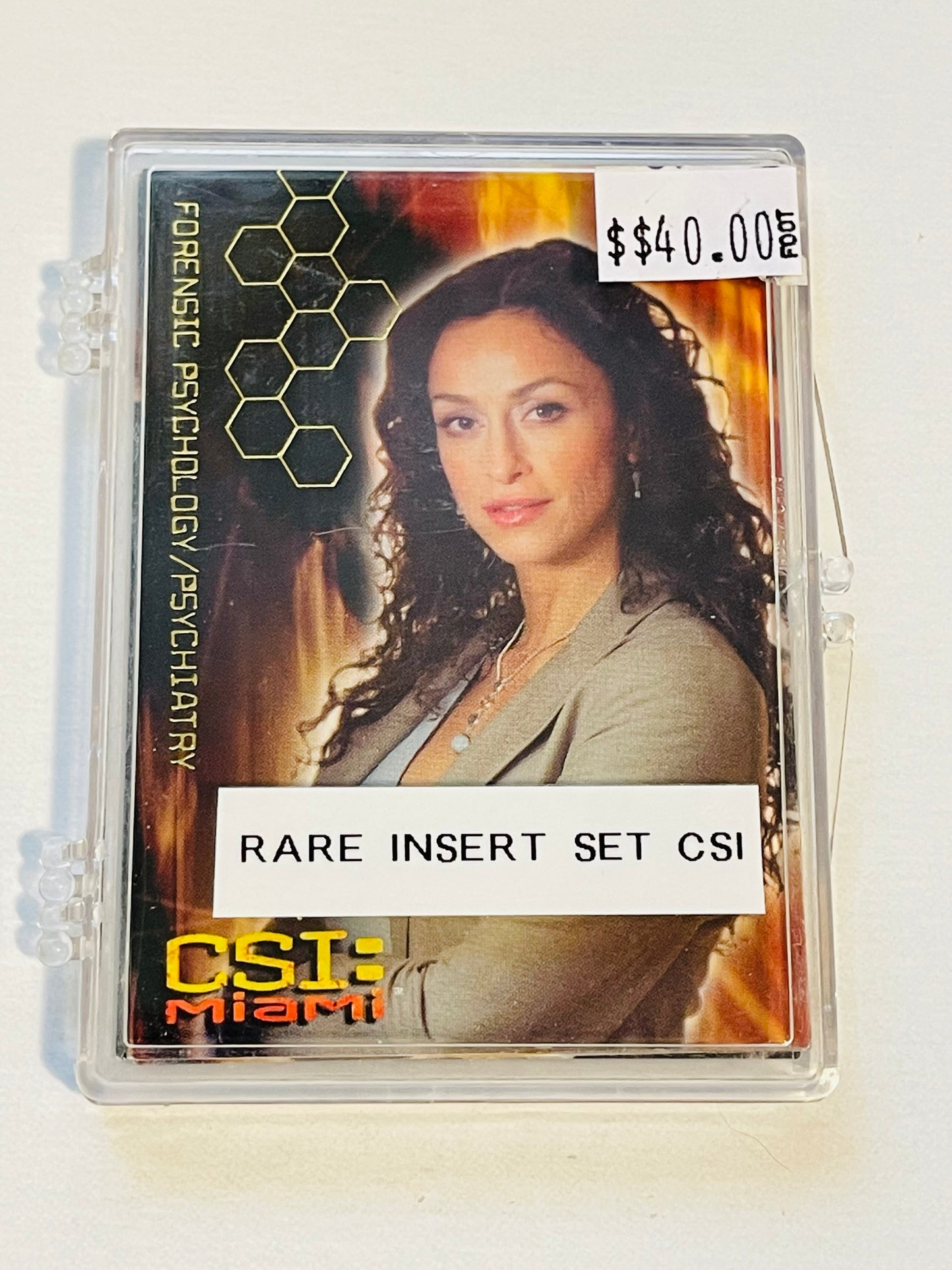 CSI Miami insert cards set