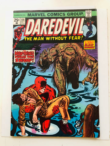 Daredevil #114 comic book 1974