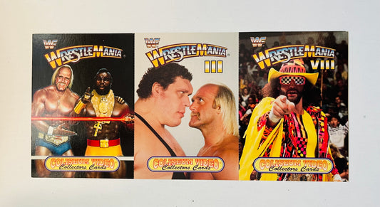 Wrestling rare uncut cards sheet 1993