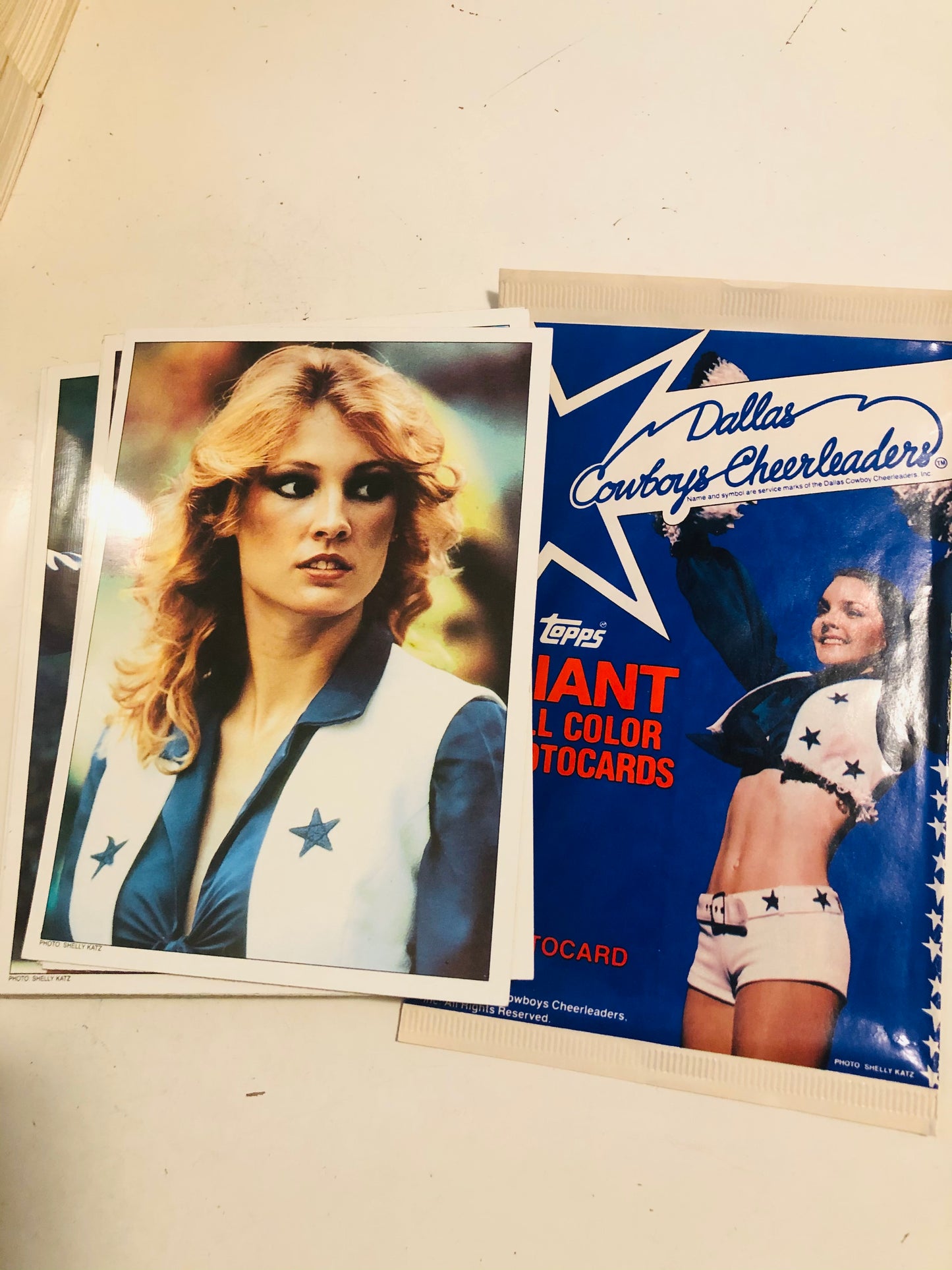 Dallas Cowboys cheerleaders cards set 1980