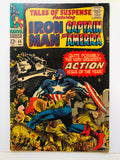 1966 Tales of Suspense Iron Man / Captain America comic