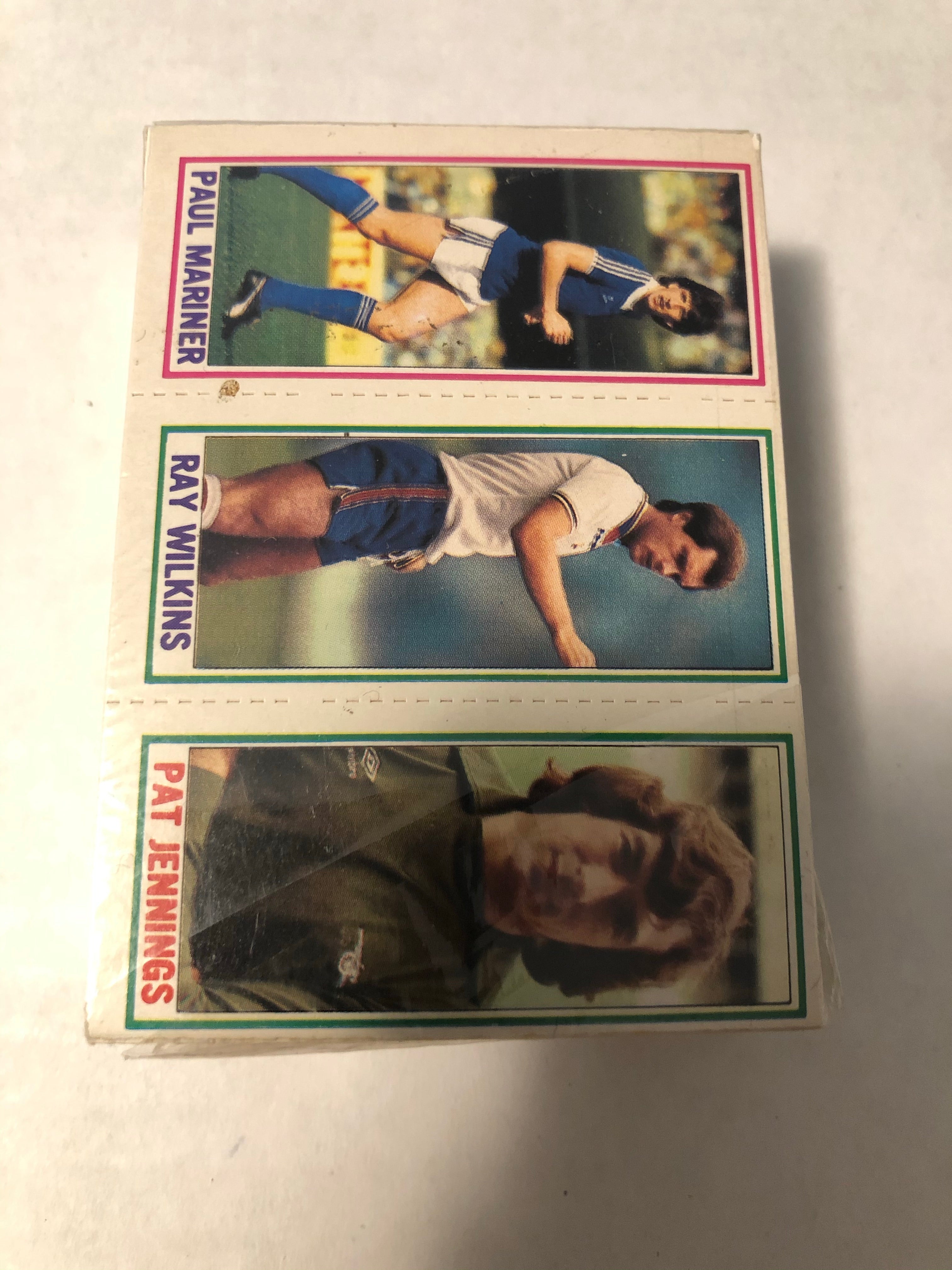 Soccer Footballer rare vintage cards set 1980s