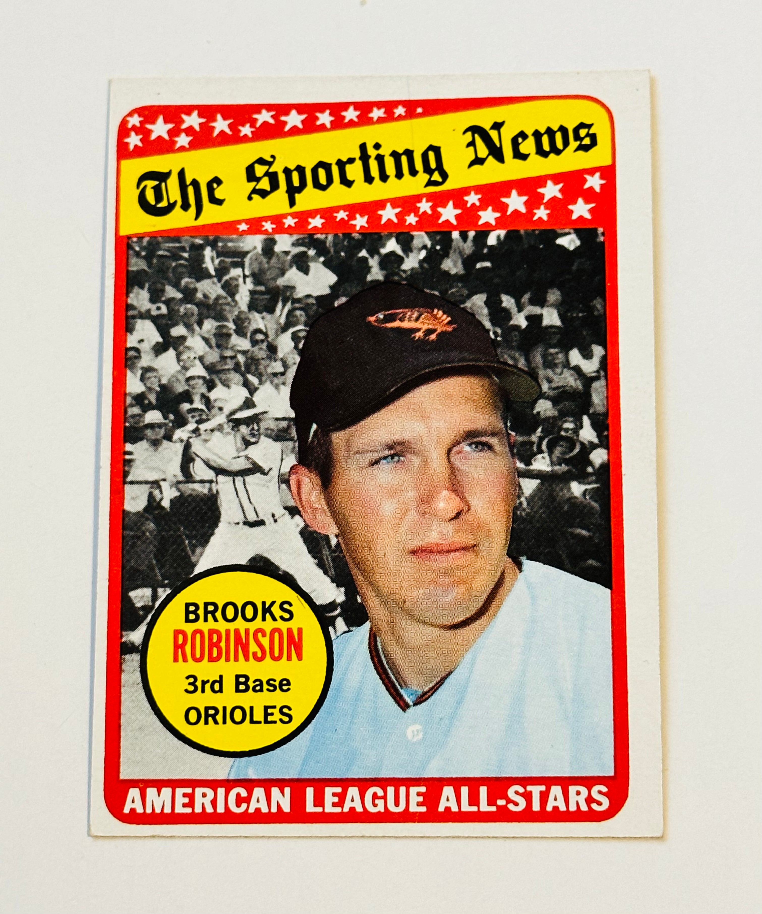 Brooks Robinson Topps NM high grade condition sporting News baseball card 1969