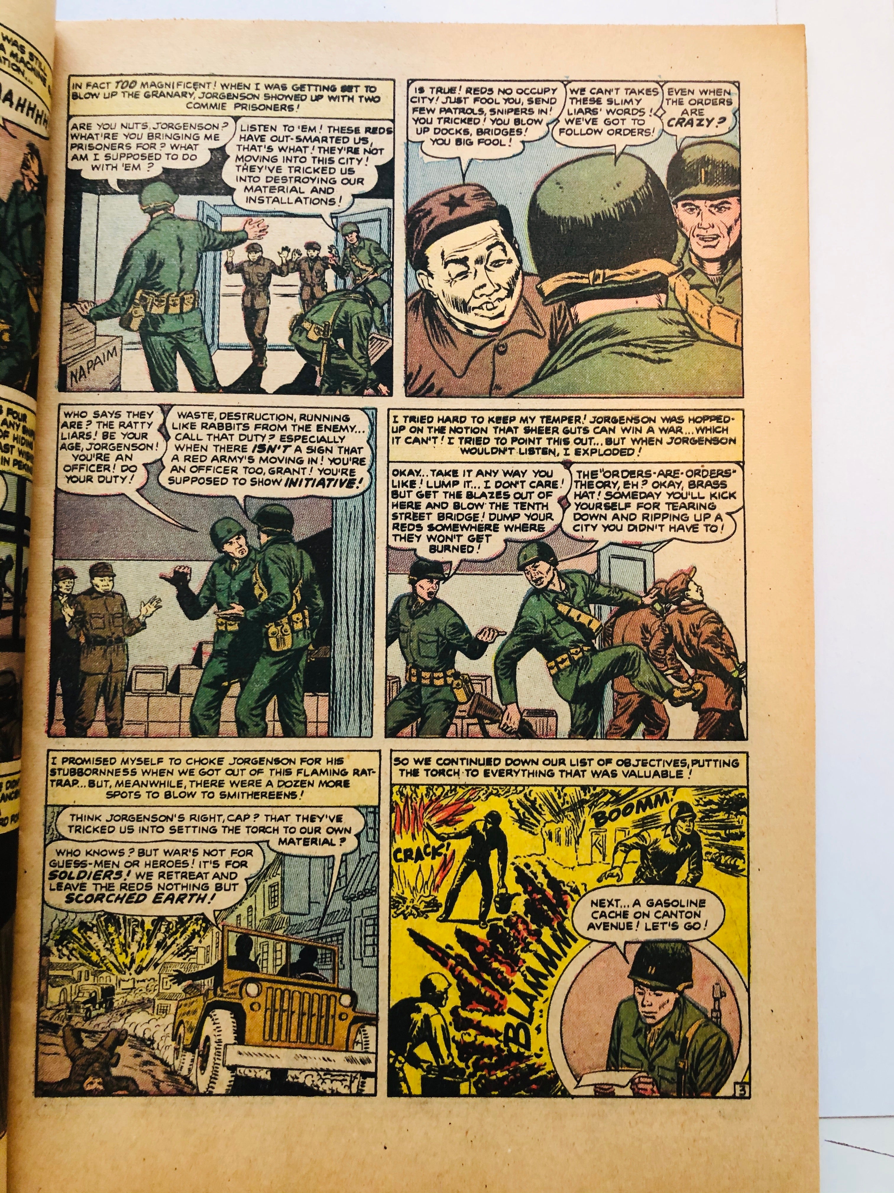 Spy Cases vintage War comic book 1952