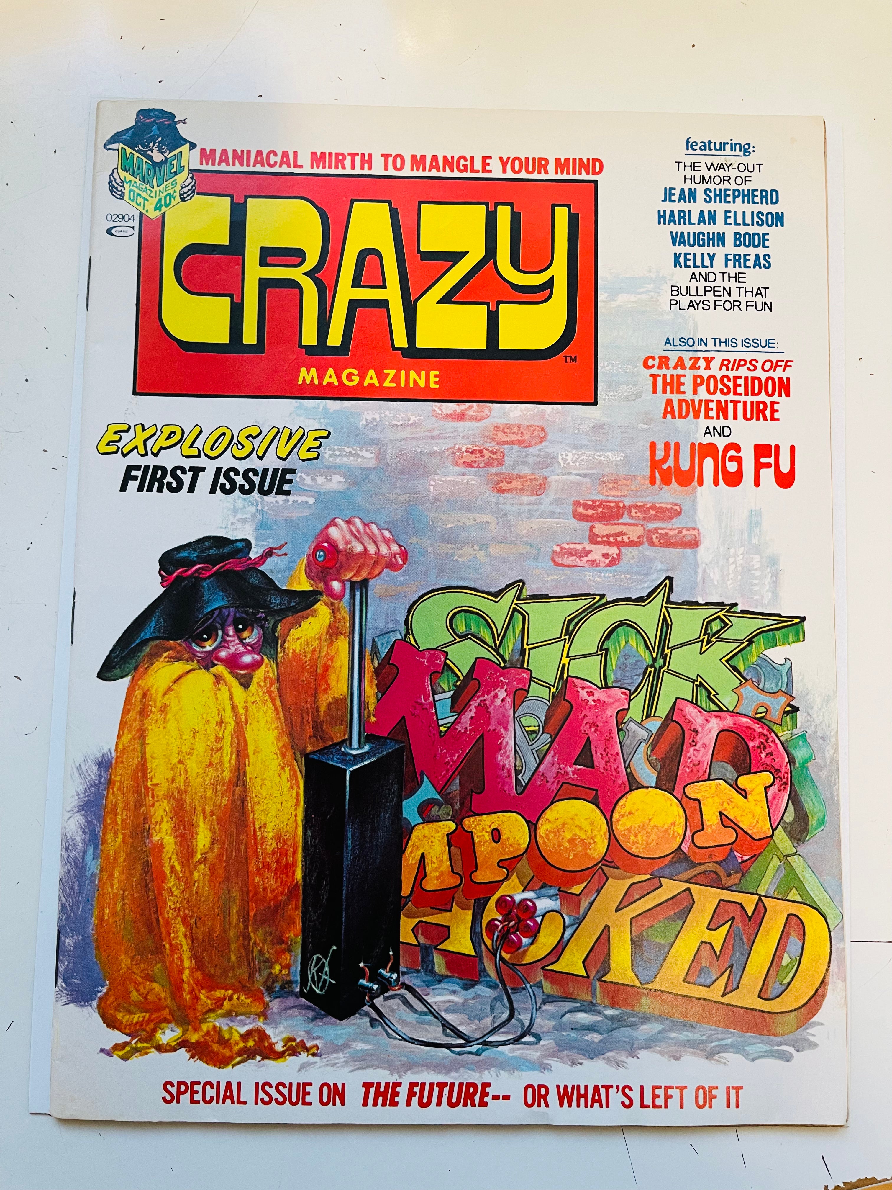 Crazy #1 high grade condition magazine 1973