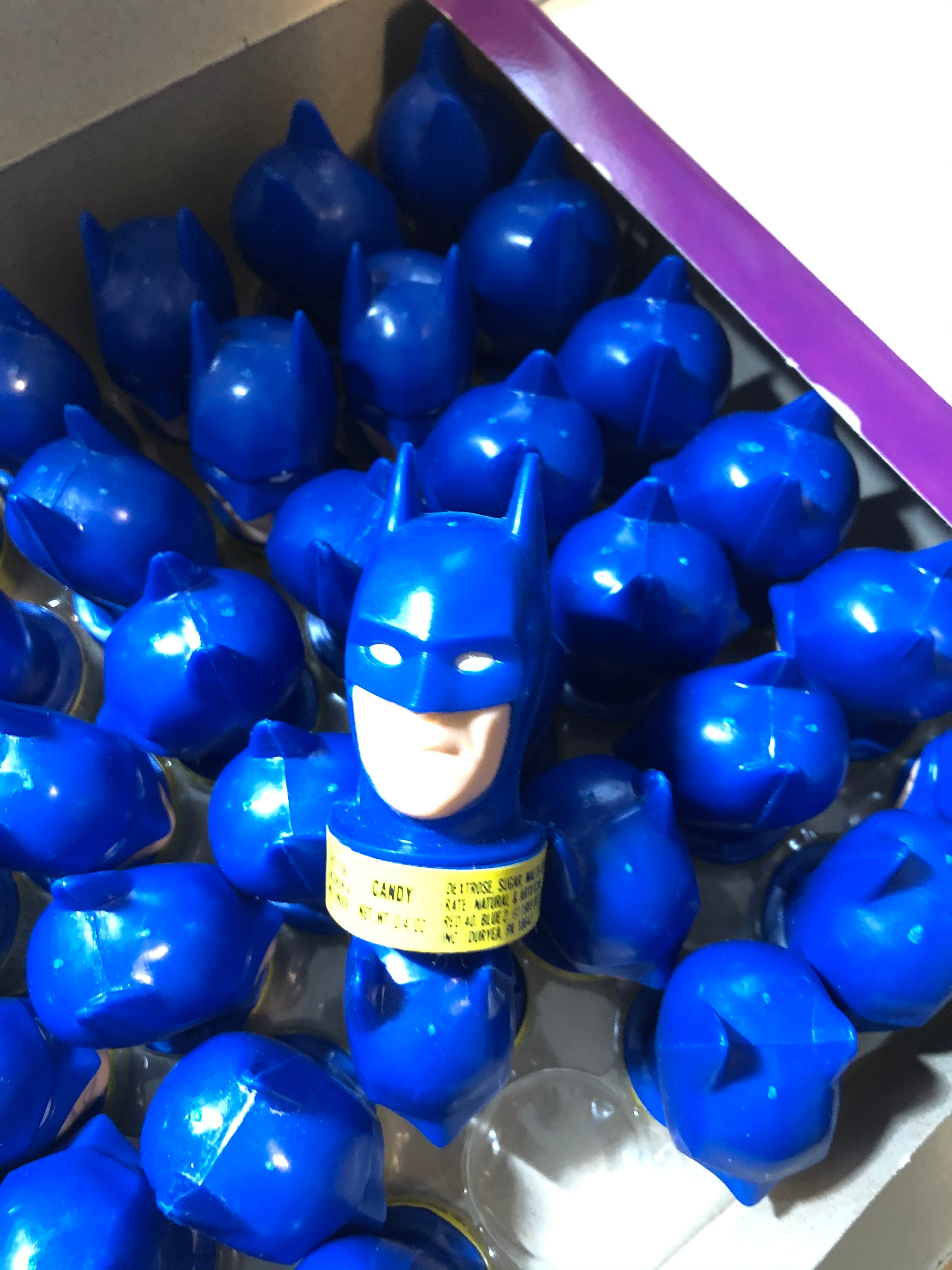 Batman candy heads rare 36 heads box 1991