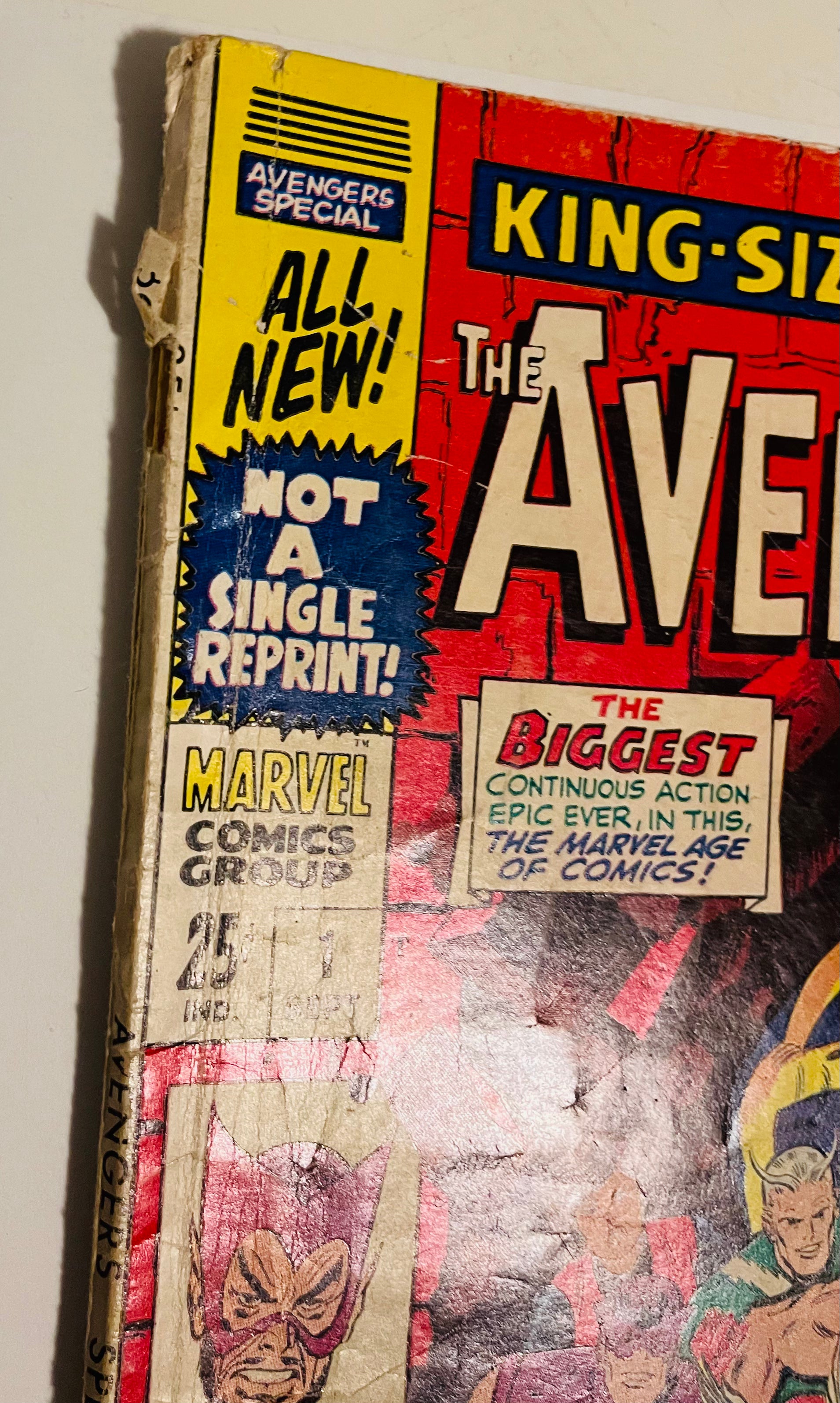 Avengers King size special comic #1 from 1967