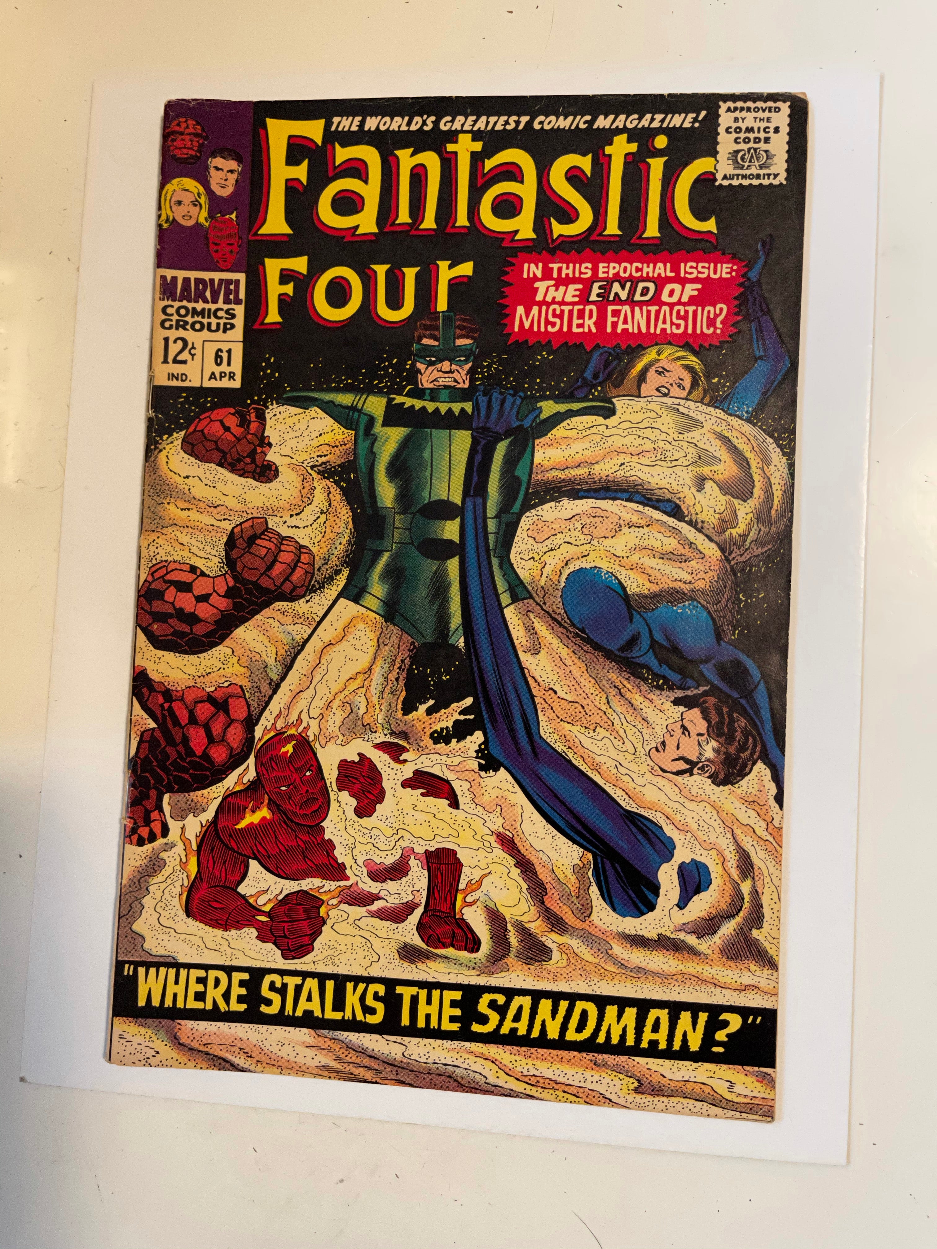 Fantastic Four #61 comic book 1967