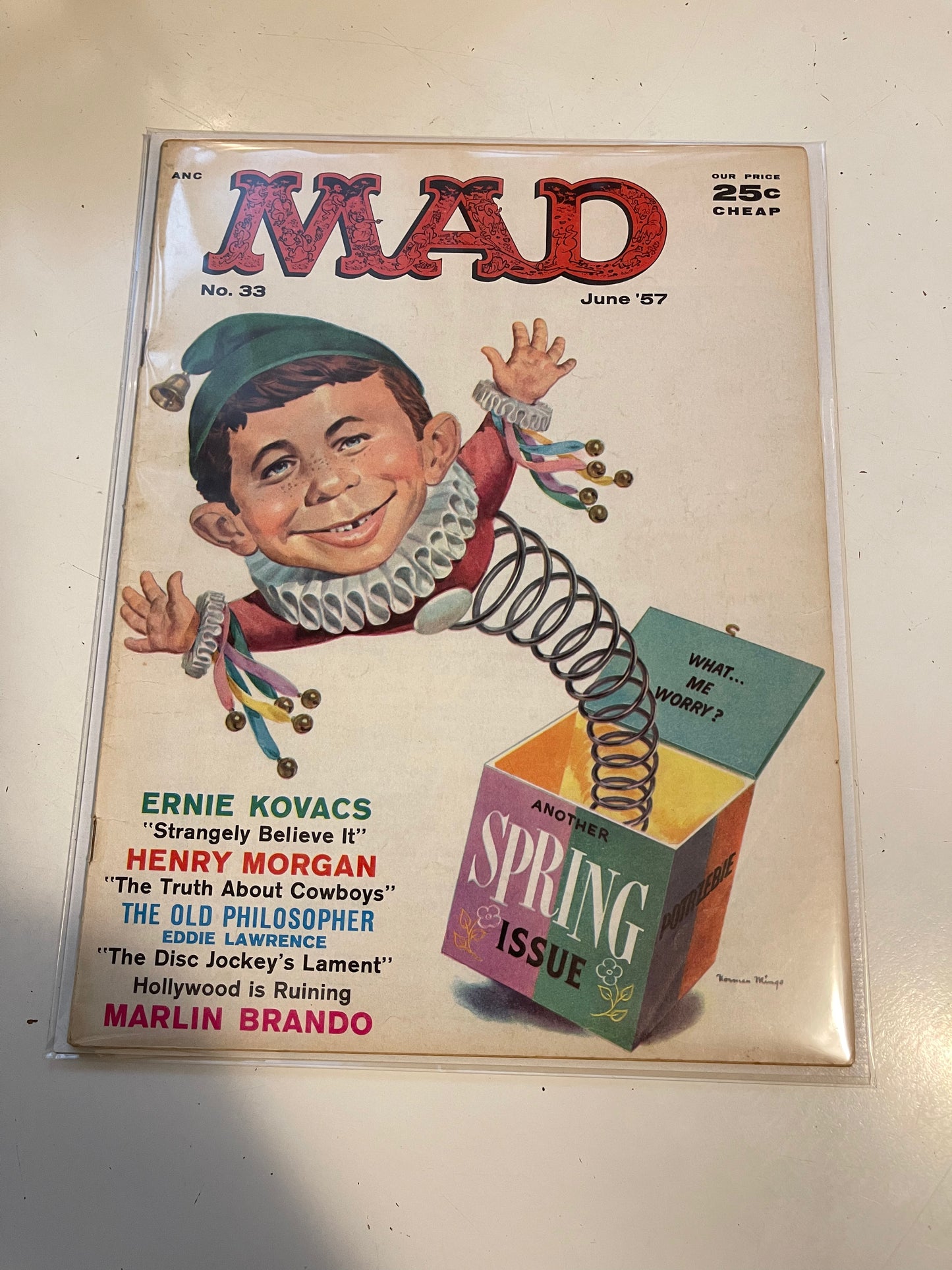 Mad Magazine #33 rare vintage early issue 1957