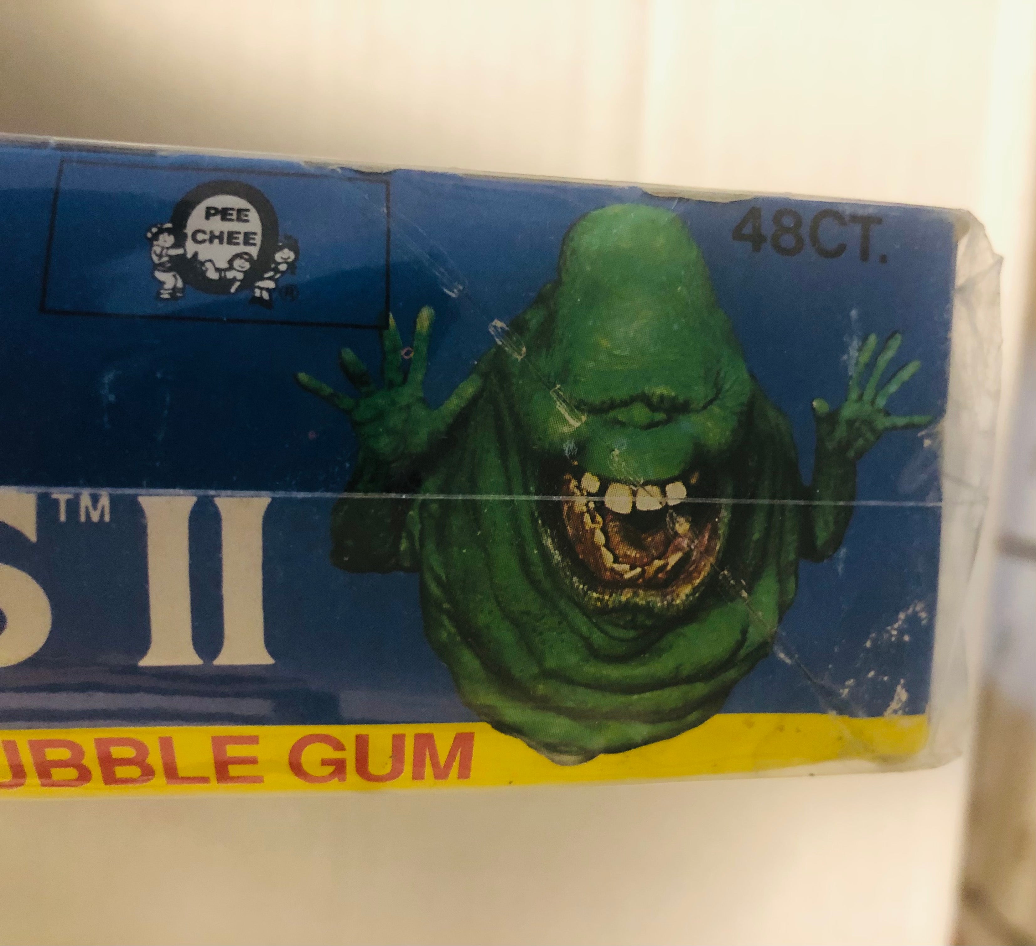 Ghostbusters 2 movie rare Opc Canadian 48 packs box 1989