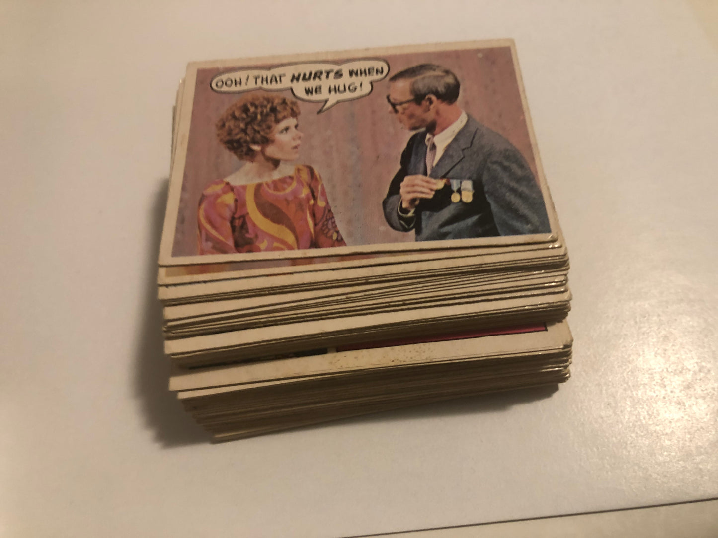 1968 opc rare Laugh-in master set with all insert card sets