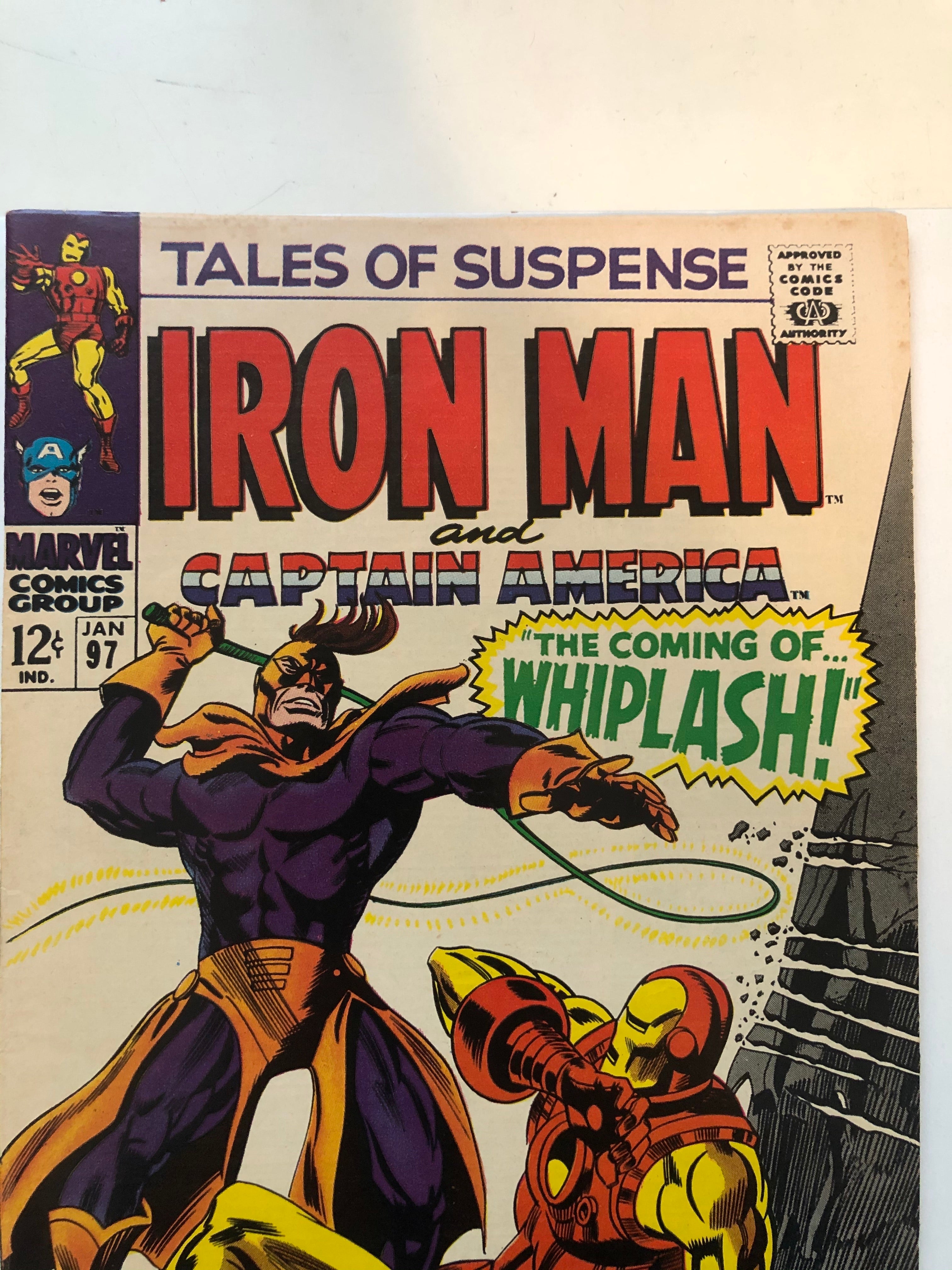 Iron Man #97 first appearance Whiplash comic book