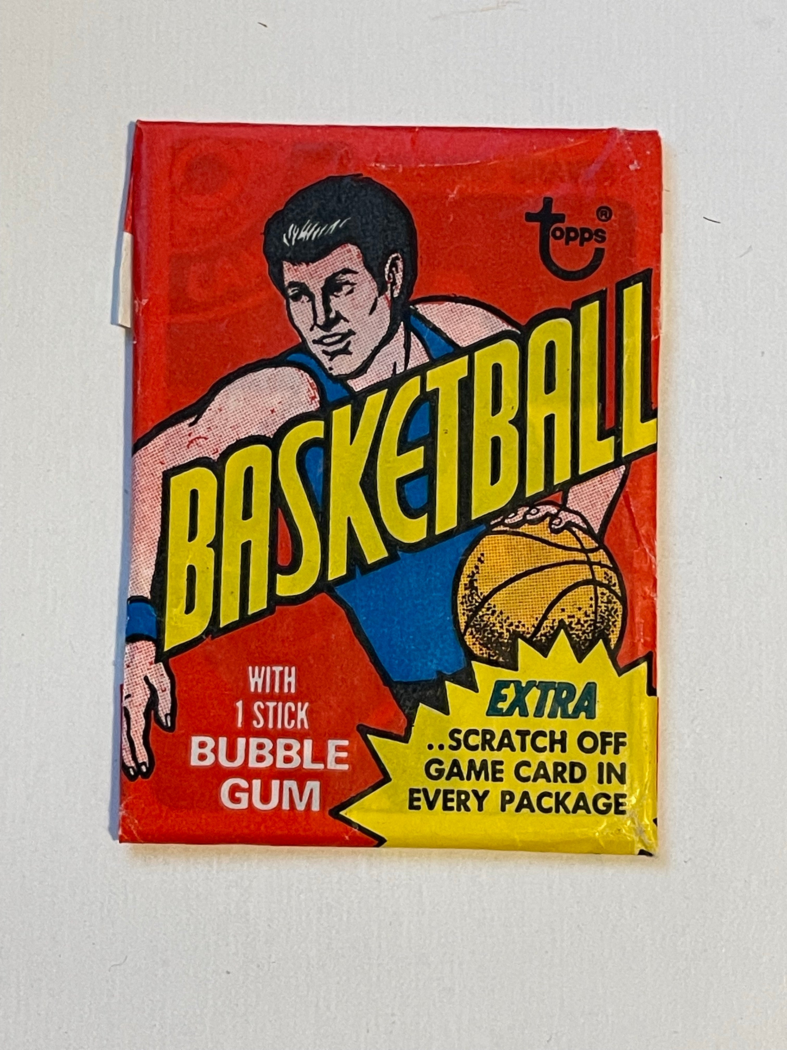 1973 Topps basketball wrapper