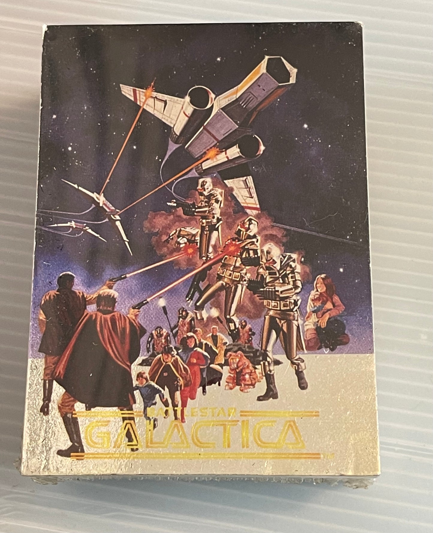 Battlestar Galactica Dart foil cards set 1996