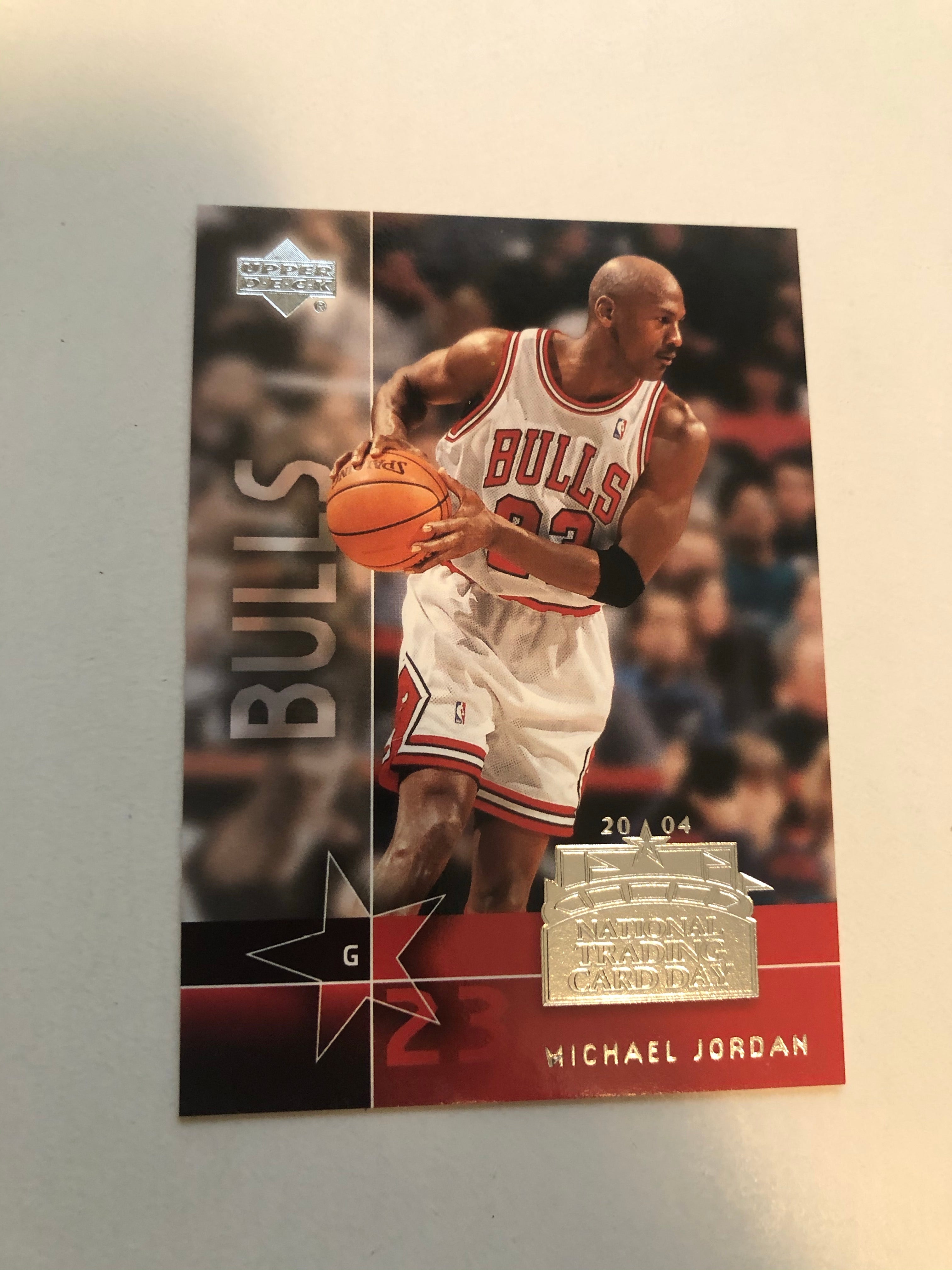 Michael Jordan Upper Deck special issue NBA card 2003