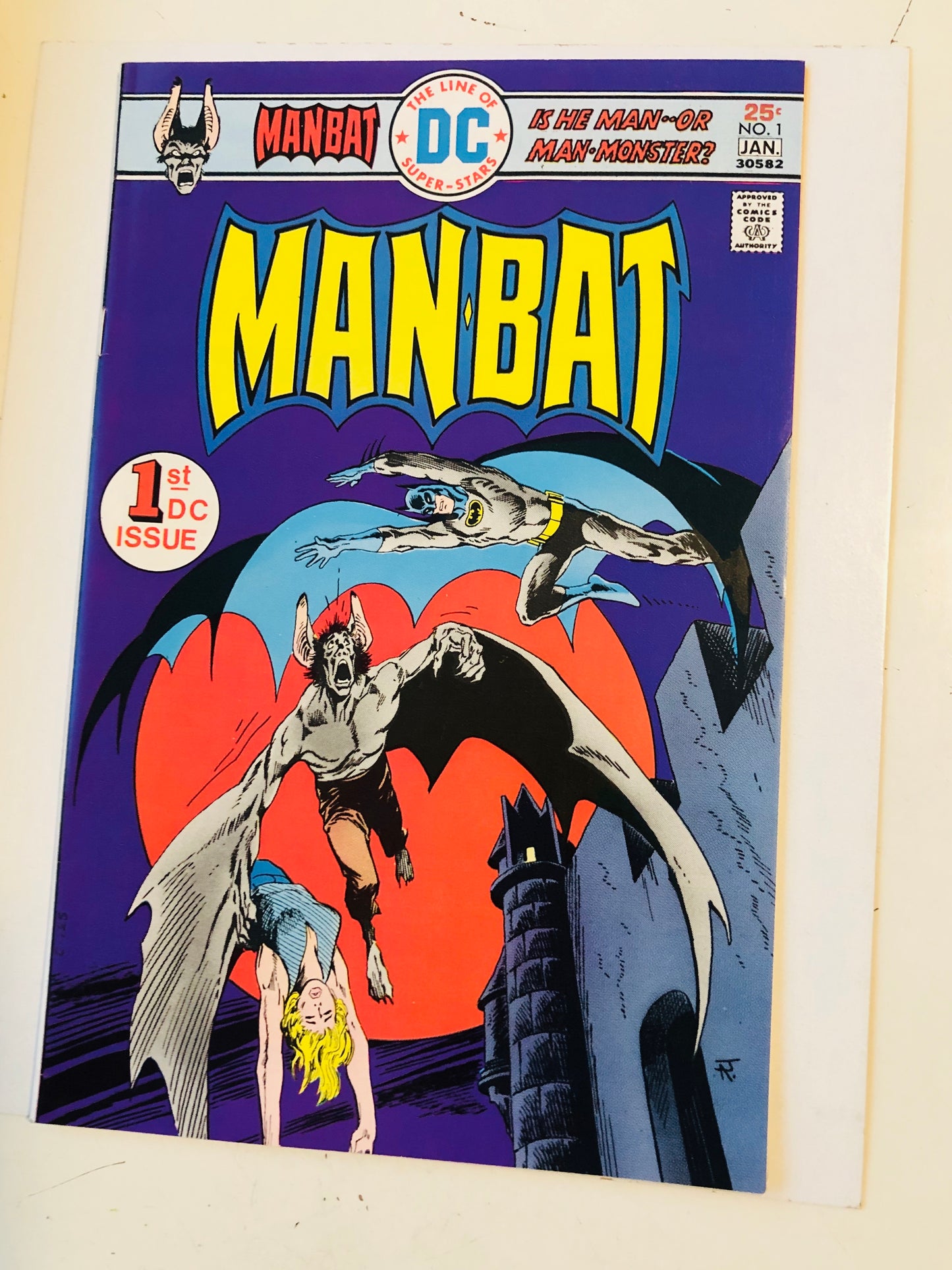 Batman Man-Bat #1 high grade comic book 1975