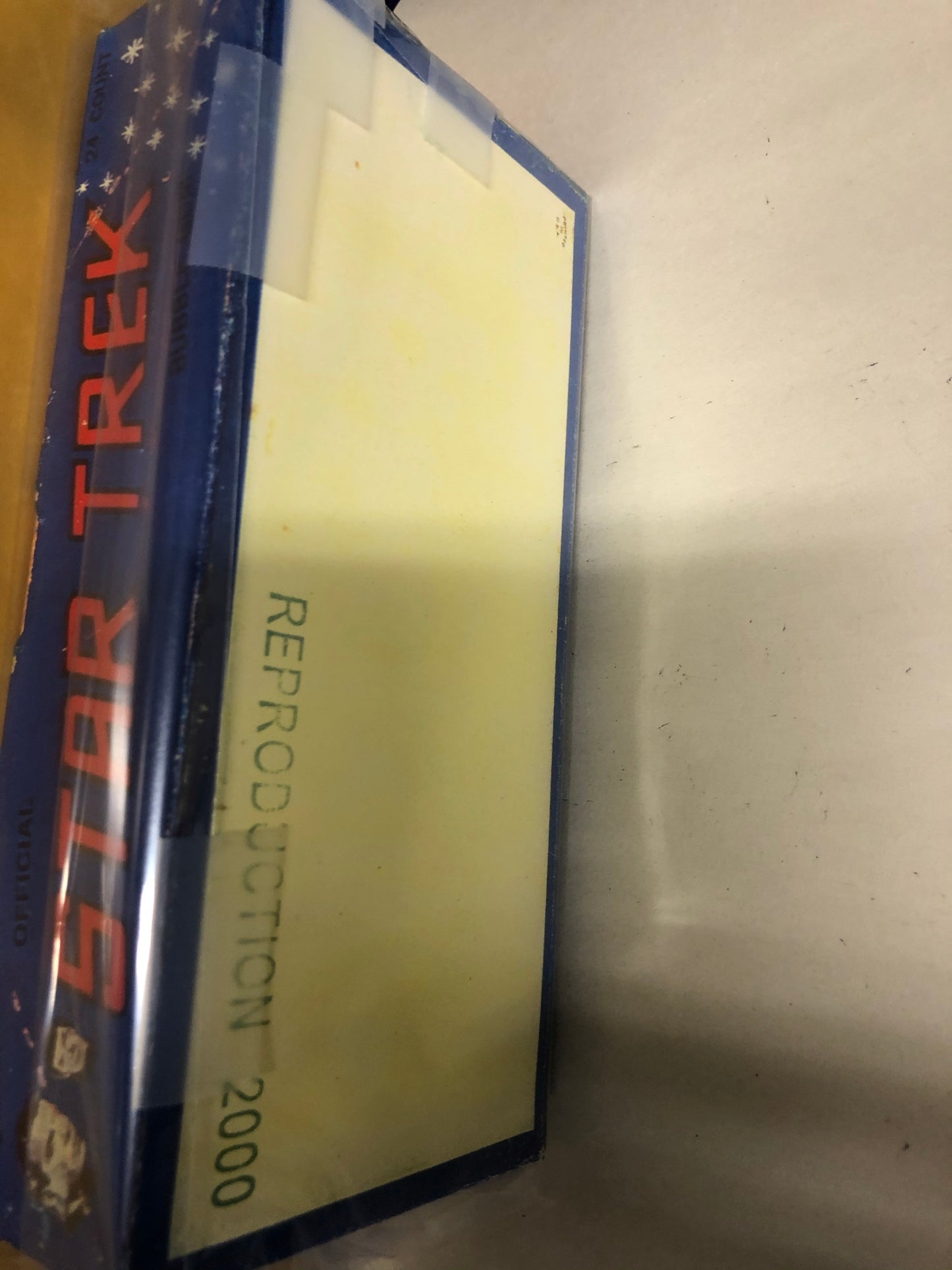 1967 Leaf Star Trek replica empty rare Display box