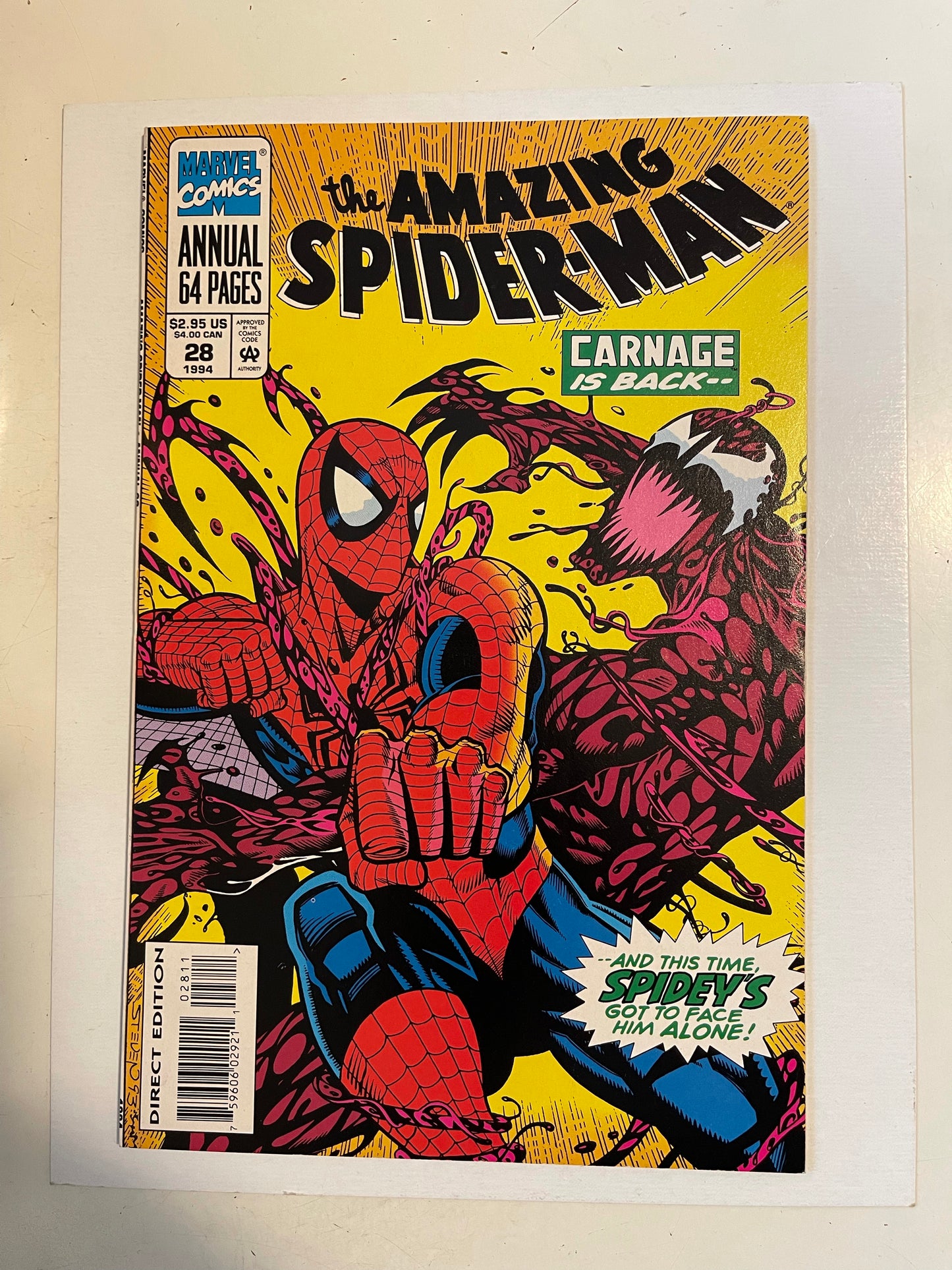 Amazing Spider-Man #28 annual Vf/Nm comic book