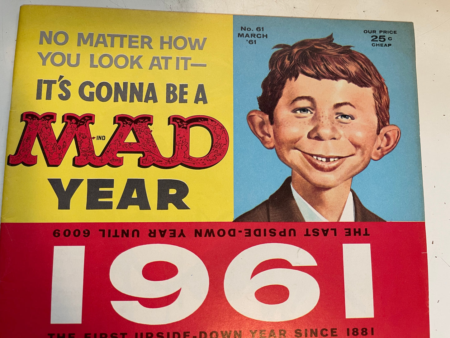 Mad Magazine #61 from March 1961