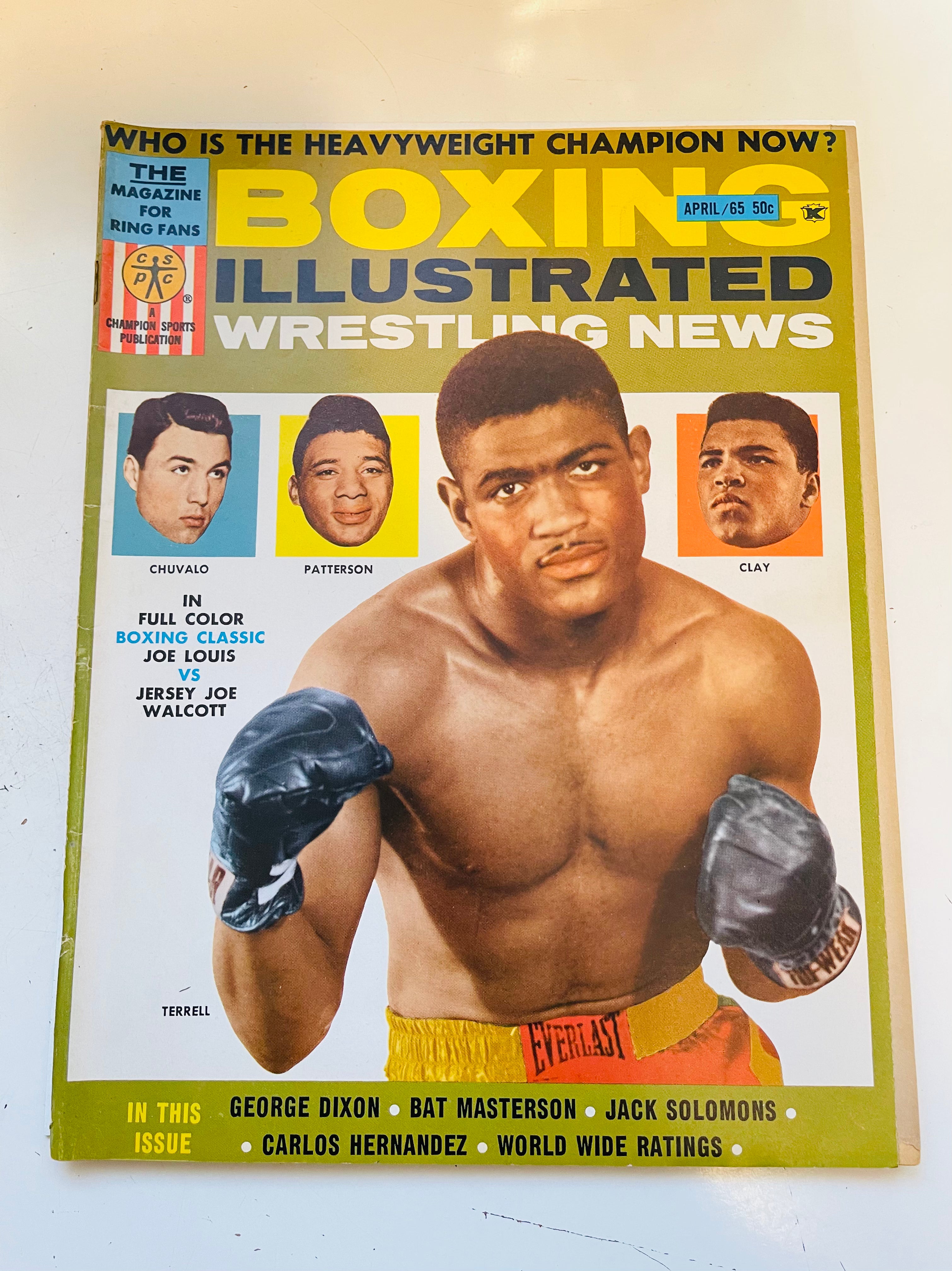 Muhammad Ali Boxing magazine 1965