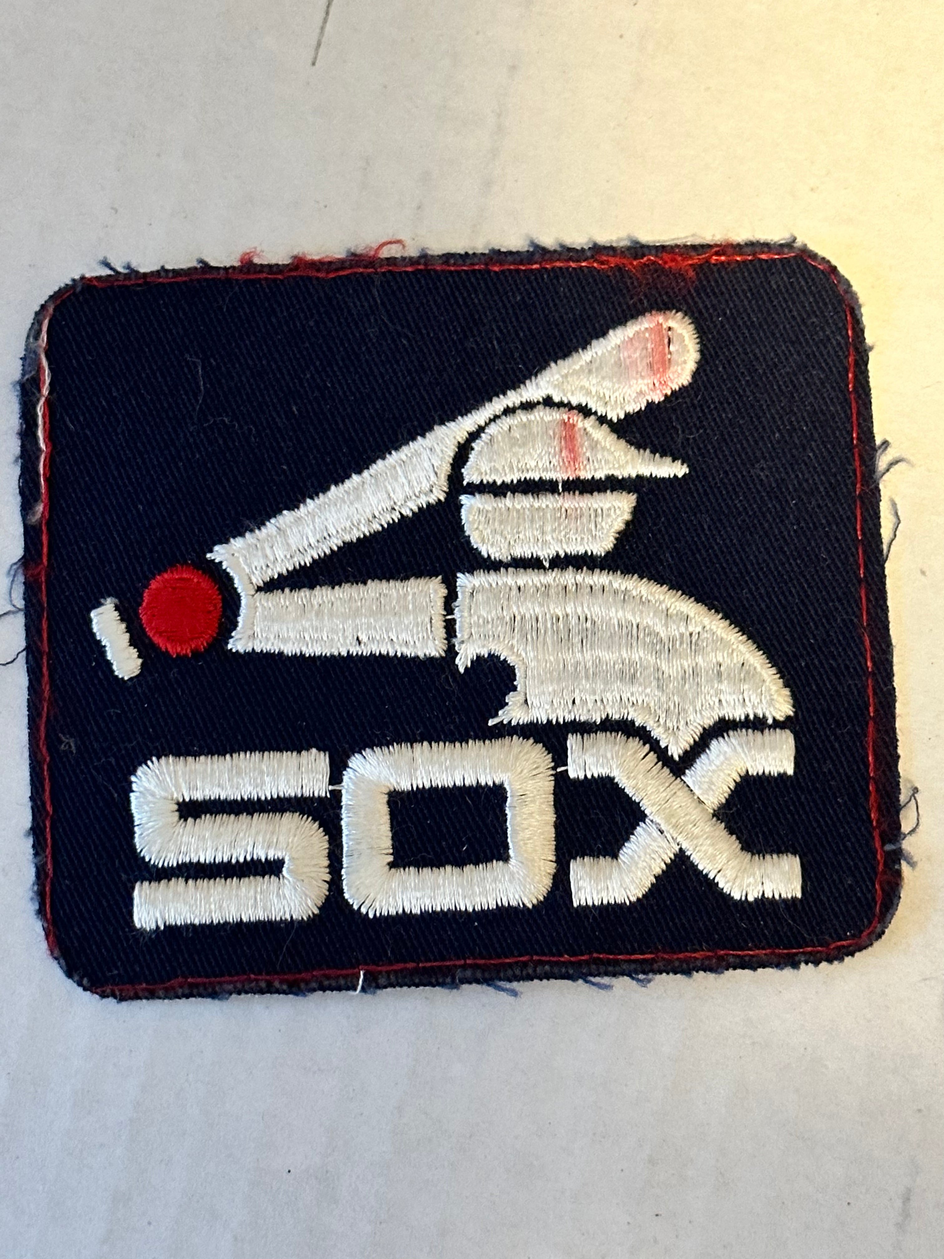 Chicago White Sox vintage baseball patch 1980s