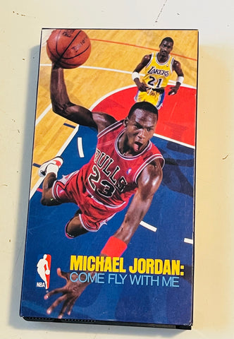 Michael Jordan Come Fly with Me rare VHS 1989