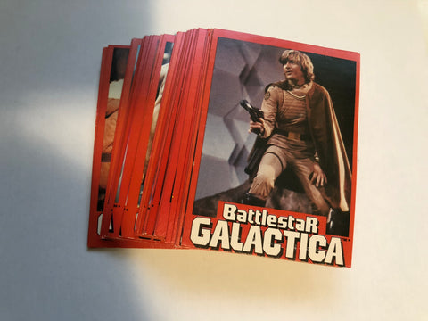 1978 Battlestar Galactica TV show Wonderbread cards set