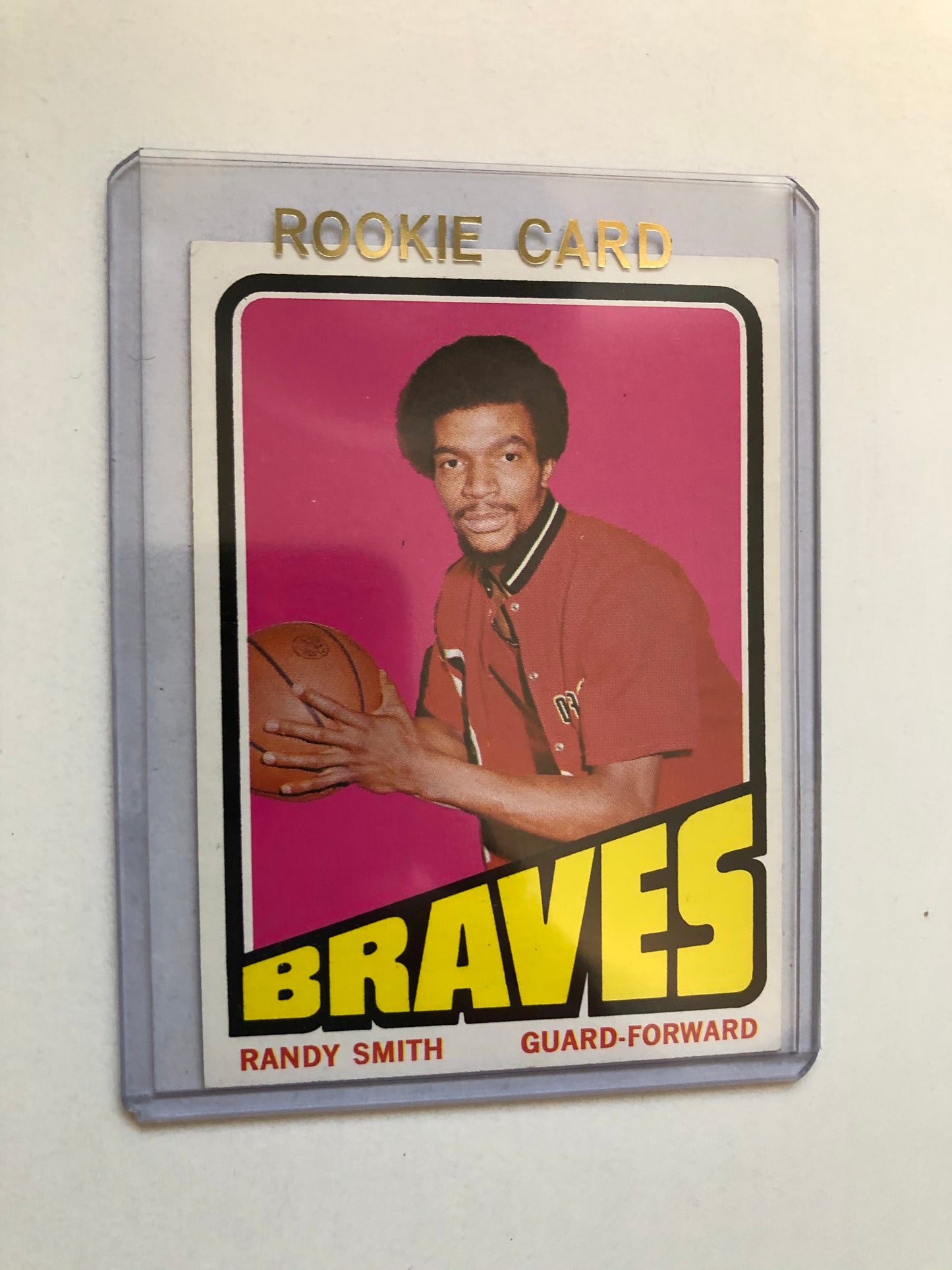 1972 Topps Randy Smith high grade basketball rookie card