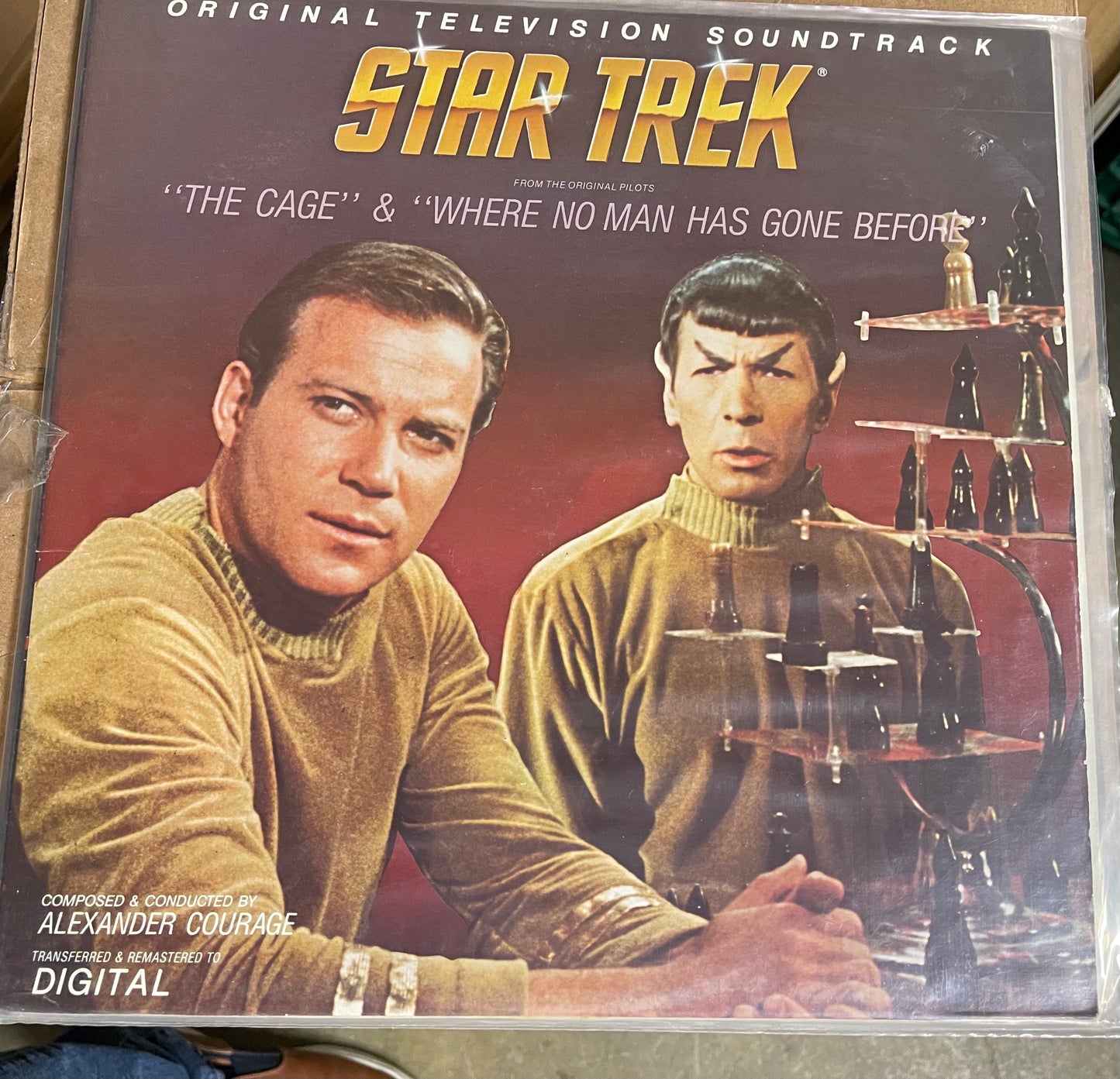 Star Trek rare original TV show record album 1985