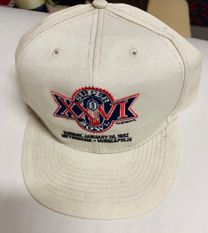 Super Bowl football rare snap back hat 1992