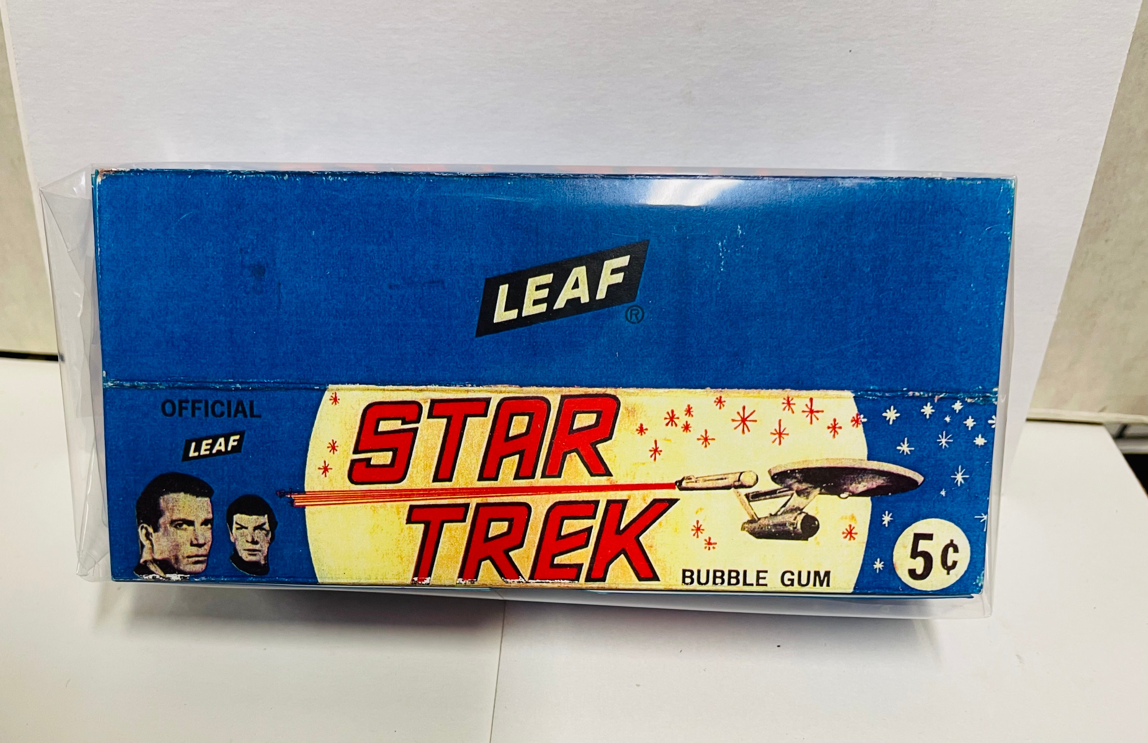 1967 Leaf Star Trek replica empty rare Display box